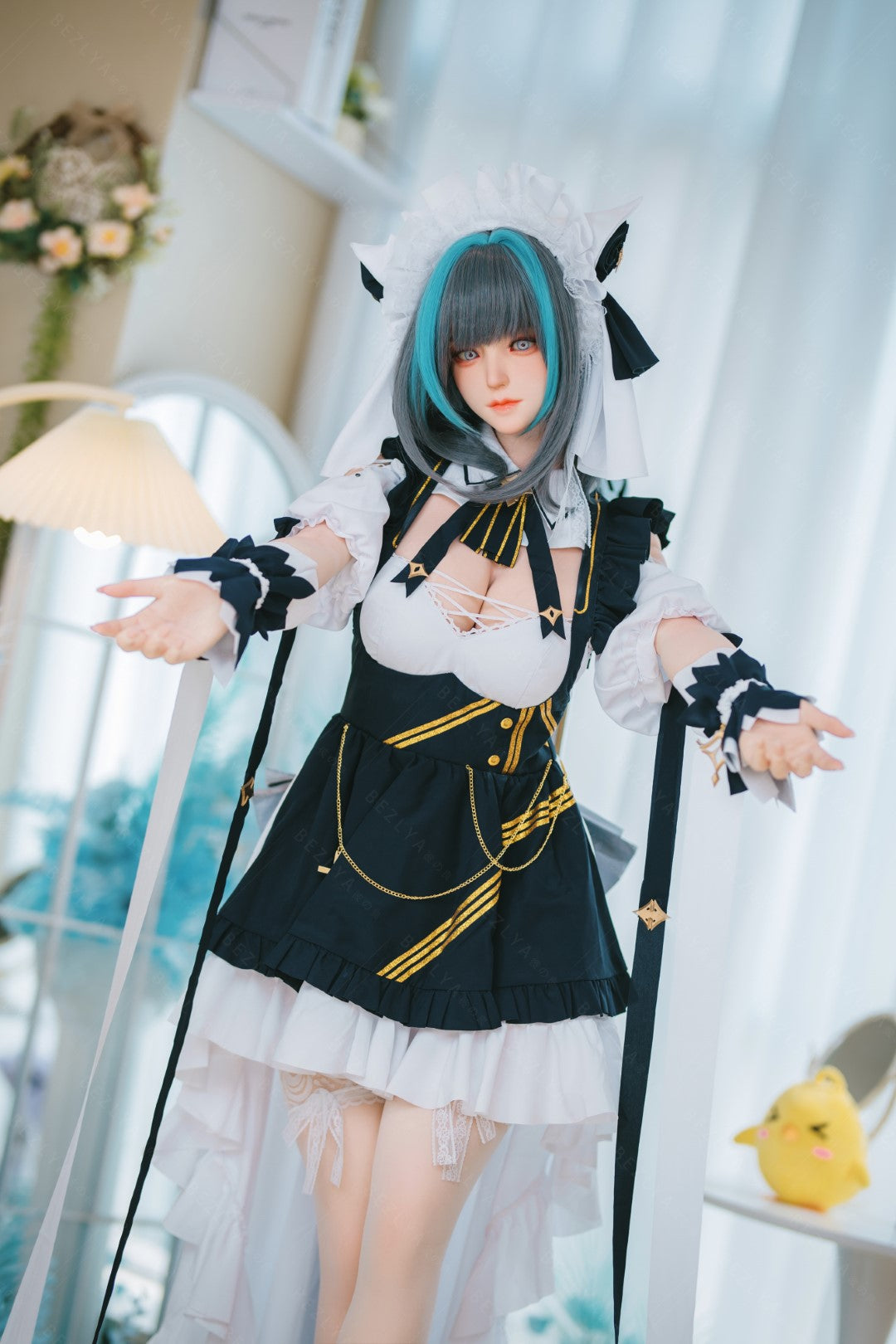 HMSCheshire poupée sexuelle (Bezlya Doll 155 cm E-cup 2.2CF Silicone)