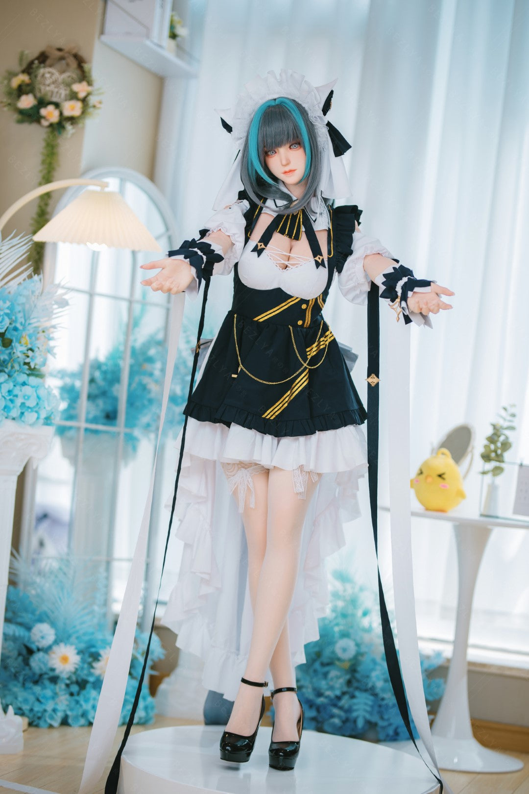 HMSCheshire poupée sexuelle (Bezlya Doll 155 cm E-cup 2.2CF Silicone)