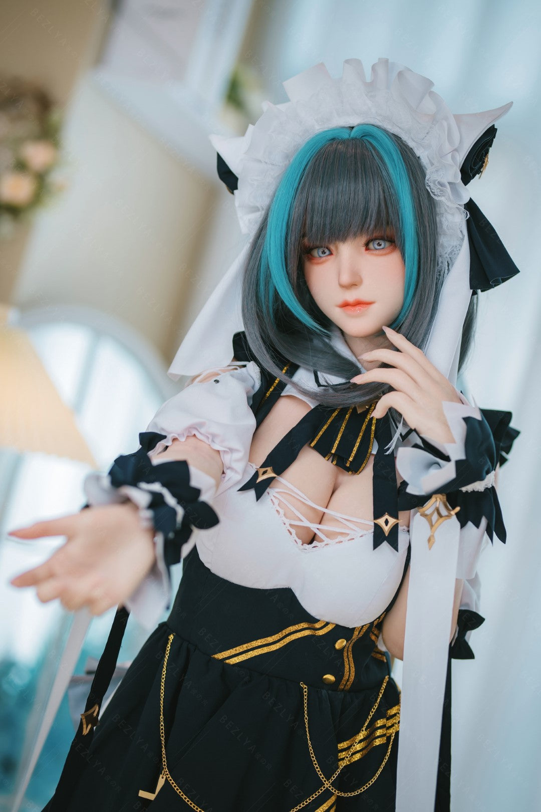 HMSCheshire poupée sexuelle (Bezlya Doll 155 cm E-cup 2.2CF Silicone)