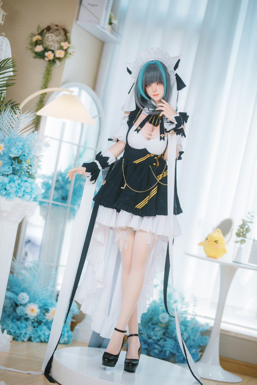 HMSCheshire poupée sexuelle (Bezlya Doll 155 cm E-cup 2.2CF Silicone)