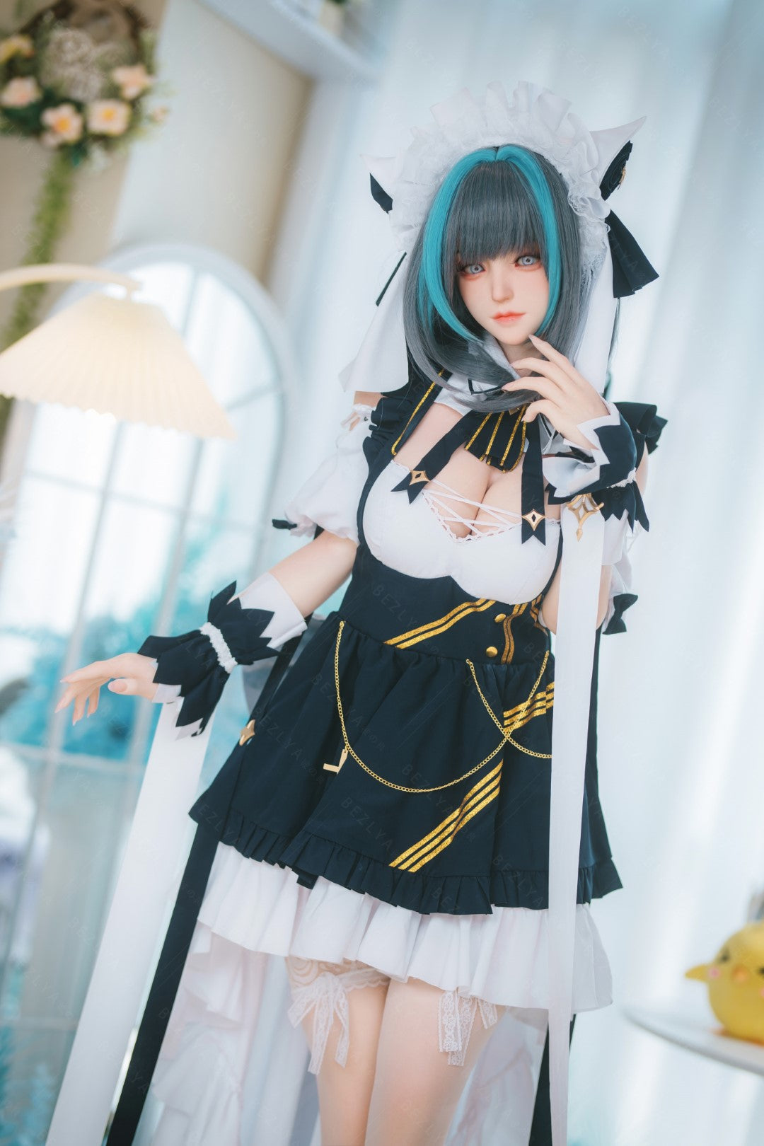 HMSCheshire poupée sexuelle (Bezlya Doll 155 cm E-cup 2.2CF Silicone)