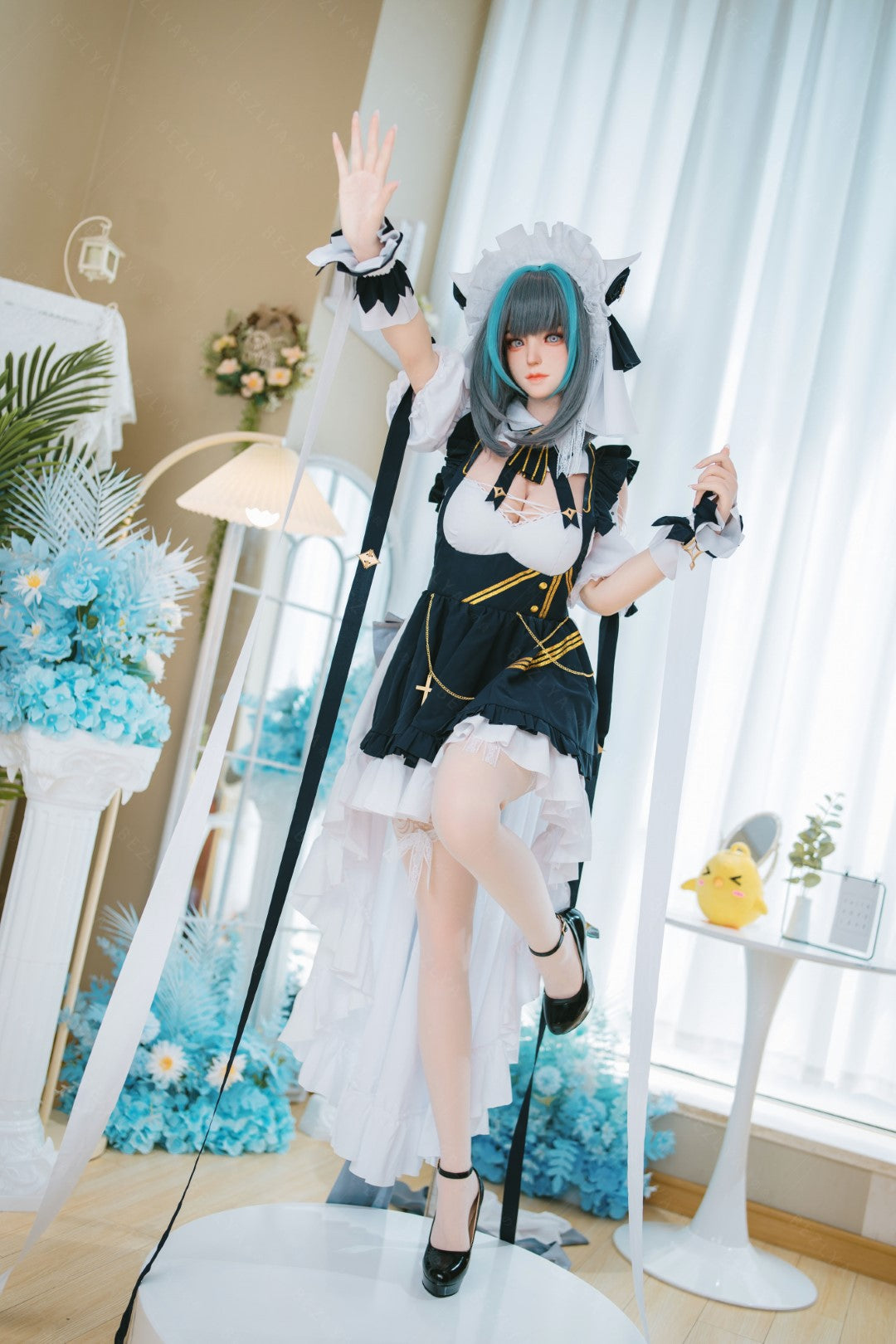 HMSCheshire poupée sexuelle (Bezlya Doll 155 cm E-cup 2.2CF Silicone)