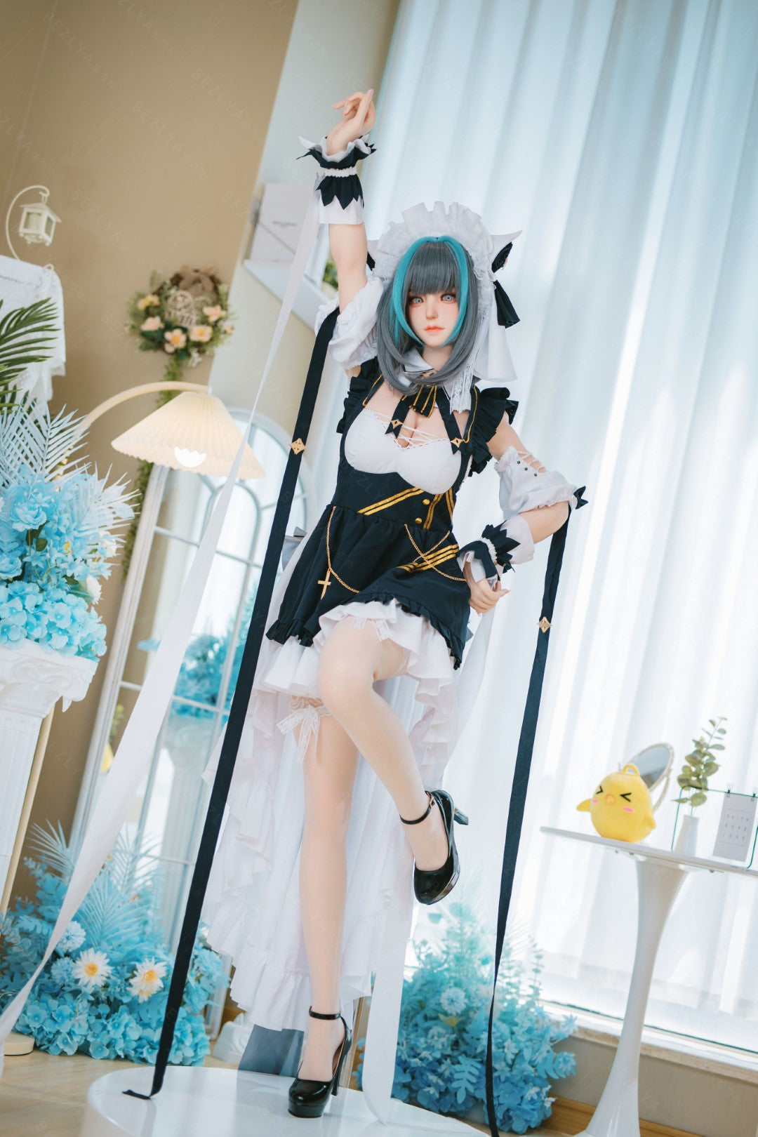 HMSCheshire poupée sexuelle (Bezlya Doll 155 cm E-cup 2.2CF Silicone)