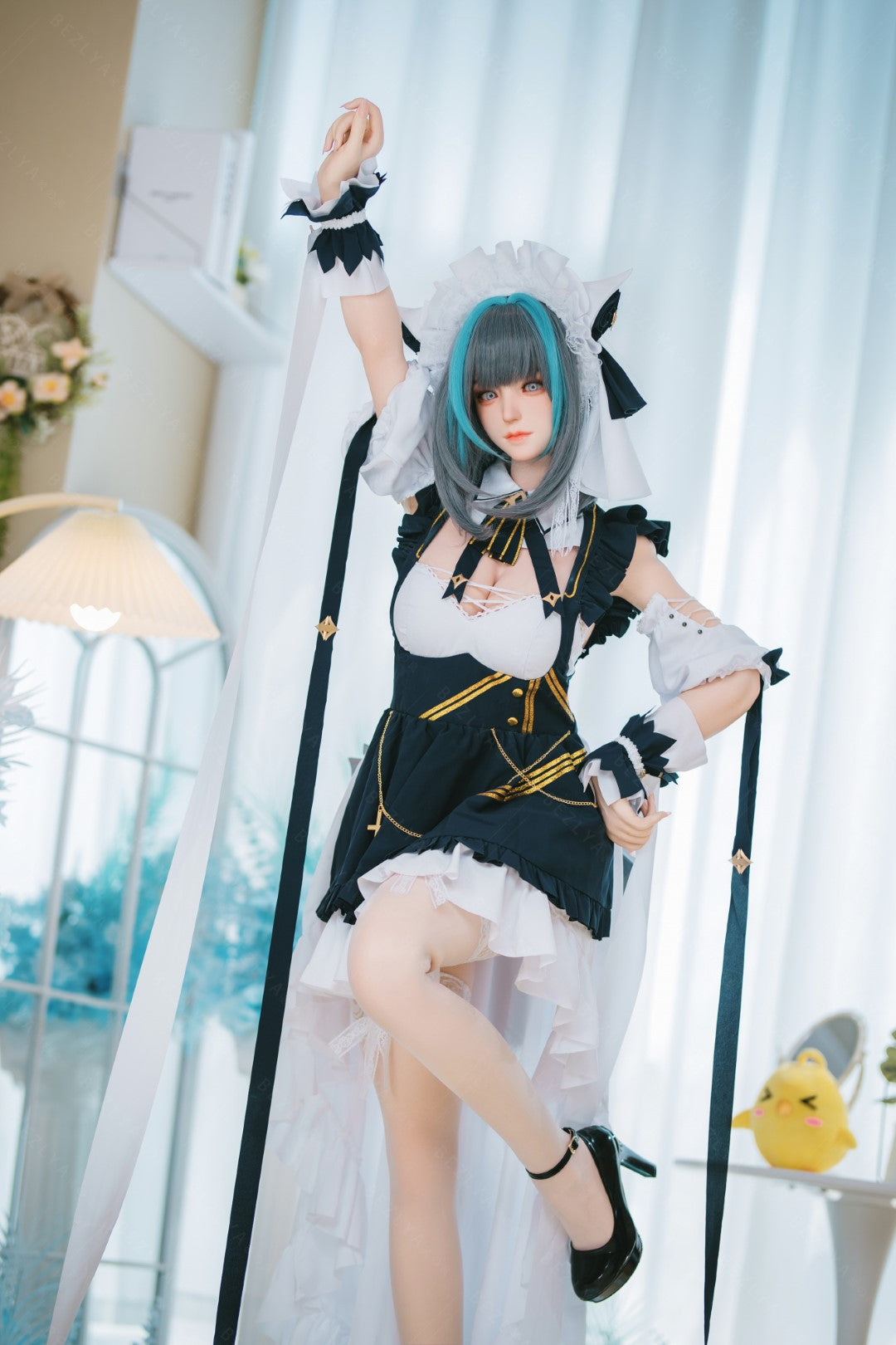 HMSCheshire poupée sexuelle (Bezlya Doll 155 cm E-cup 2.2CF Silicone)