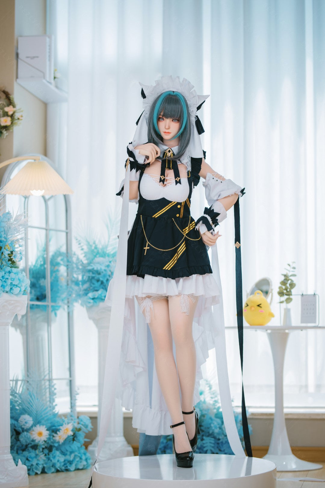 HMSCheshire poupée sexuelle (Bezlya Doll 155 cm E-cup 2.2CF Silicone)