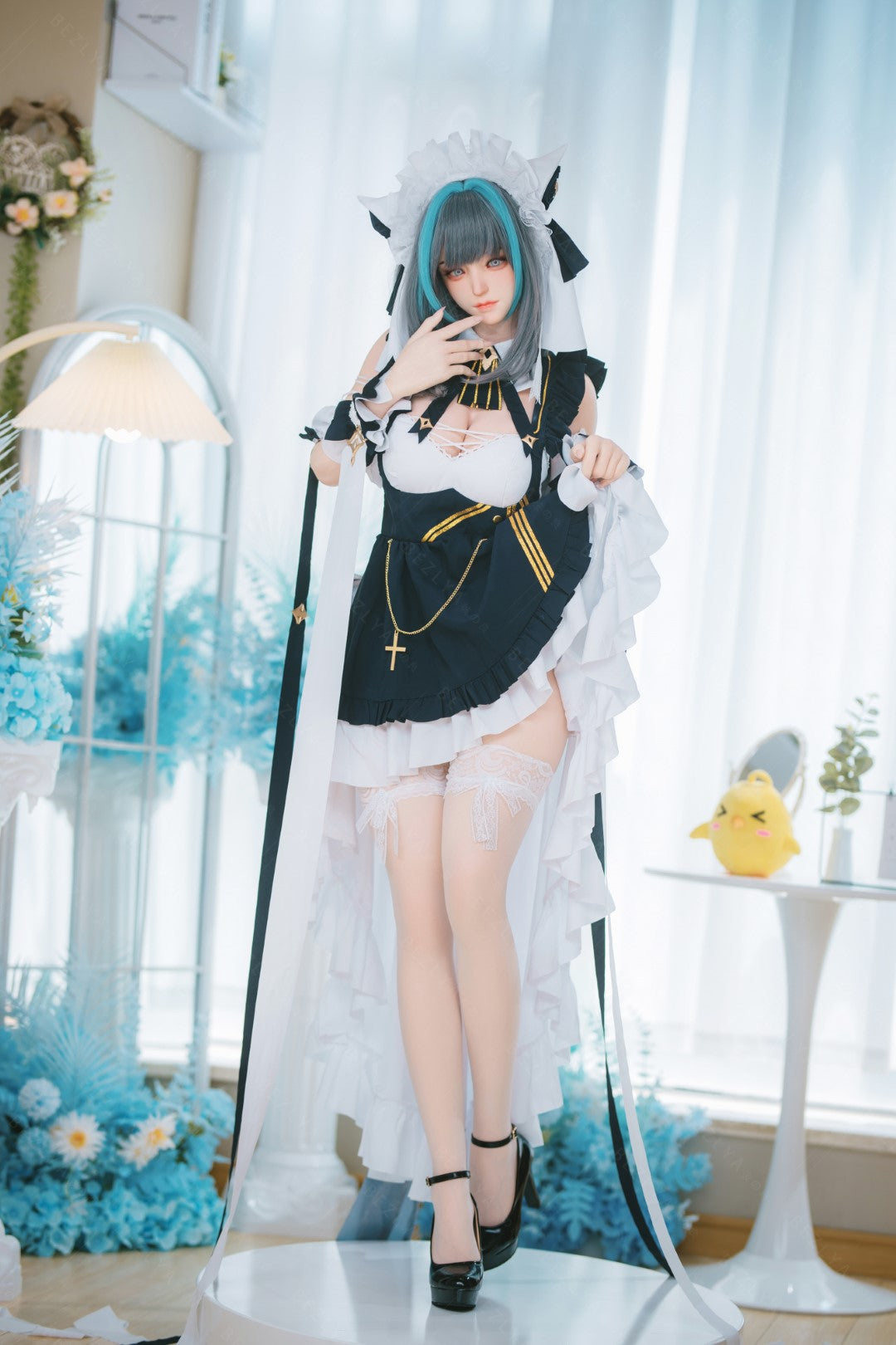 HMSCheshire poupée sexuelle (Bezlya Doll 155 cm E-cup 2.2CF Silicone)