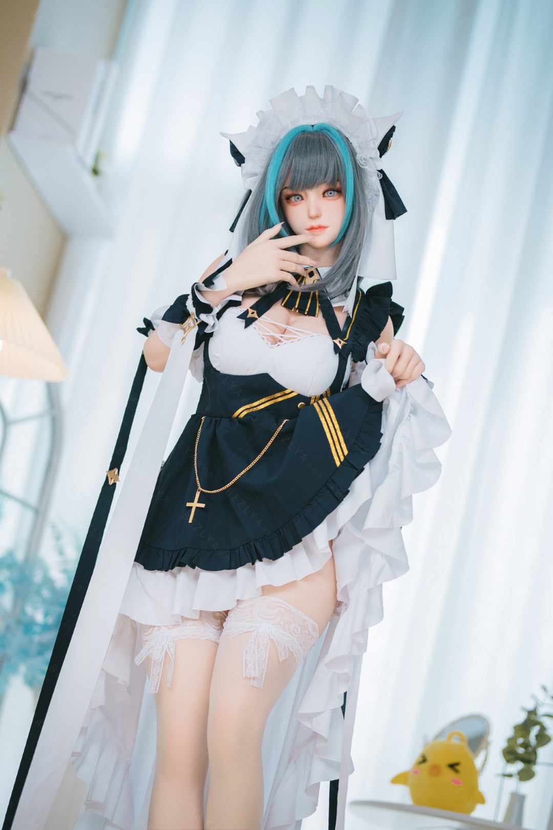 HMSCheshire poupée sexuelle (Bezlya Doll 155 cm E-cup 2.2CF Silicone)