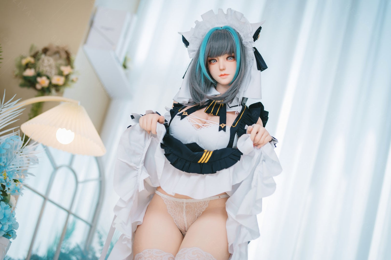 HMSCheshire poupée sexuelle (Bezlya Doll 155 cm E-cup 2.2CF Silicone)