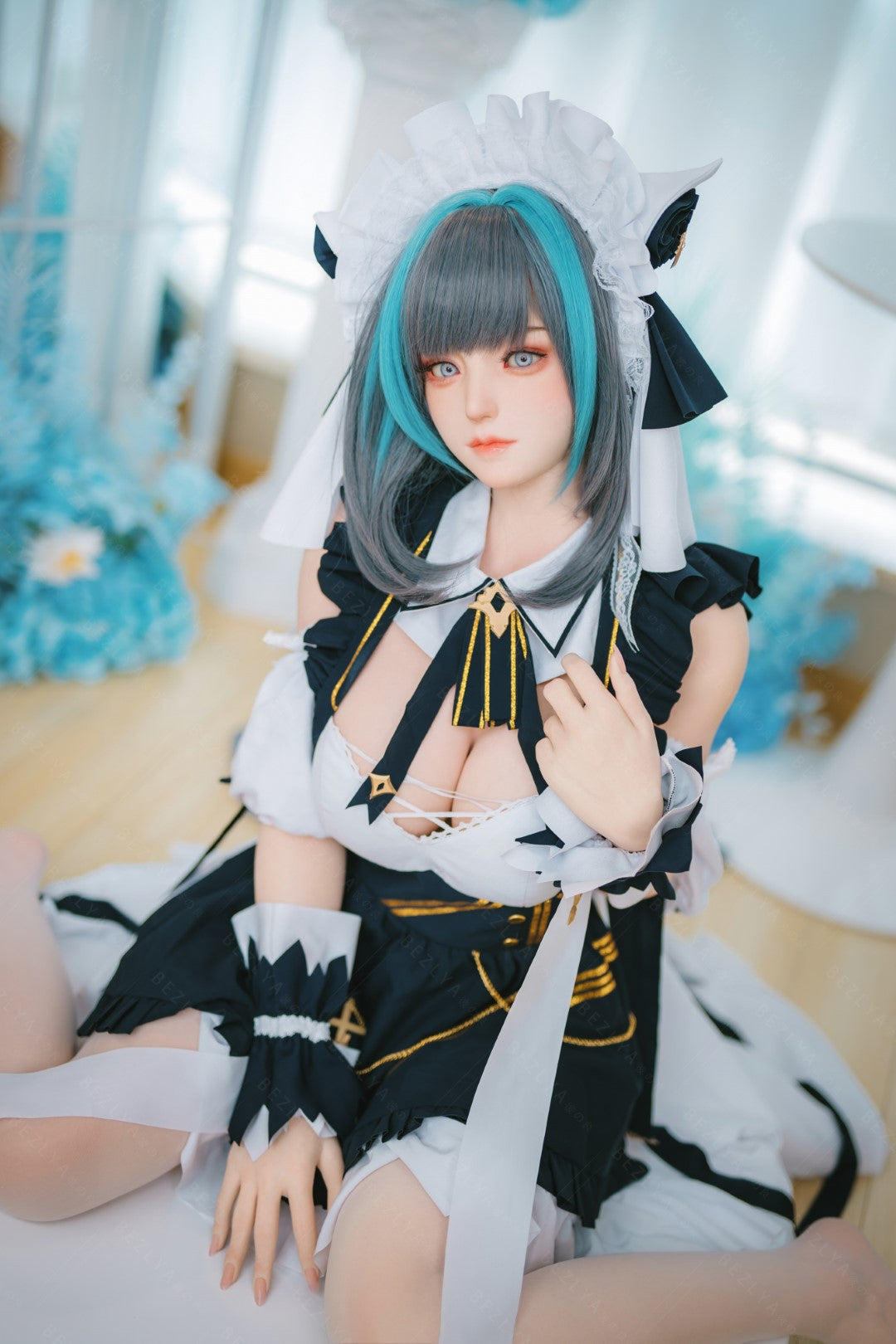 HMSCheshire poupée sexuelle (Bezlya Doll 155 cm E-cup 2.2CF Silicone)