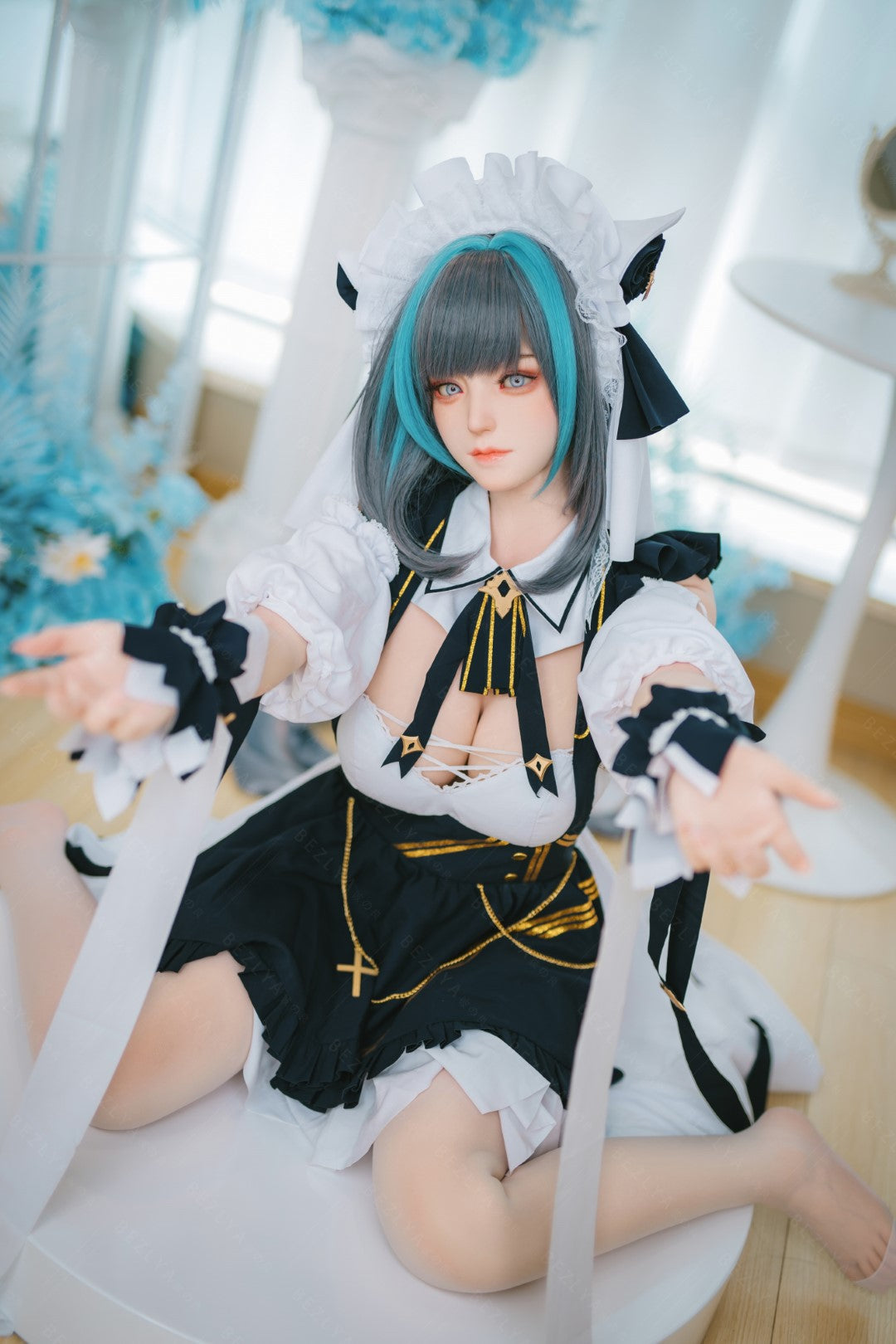 HMSCheshire poupée sexuelle (Bezlya Doll 155 cm E-cup 2.2CF Silicone)