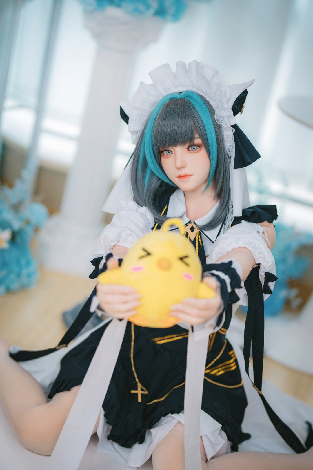 HMSCheshire poupée sexuelle (Bezlya Doll 155 cm E-cup 2.2CF Silicone)