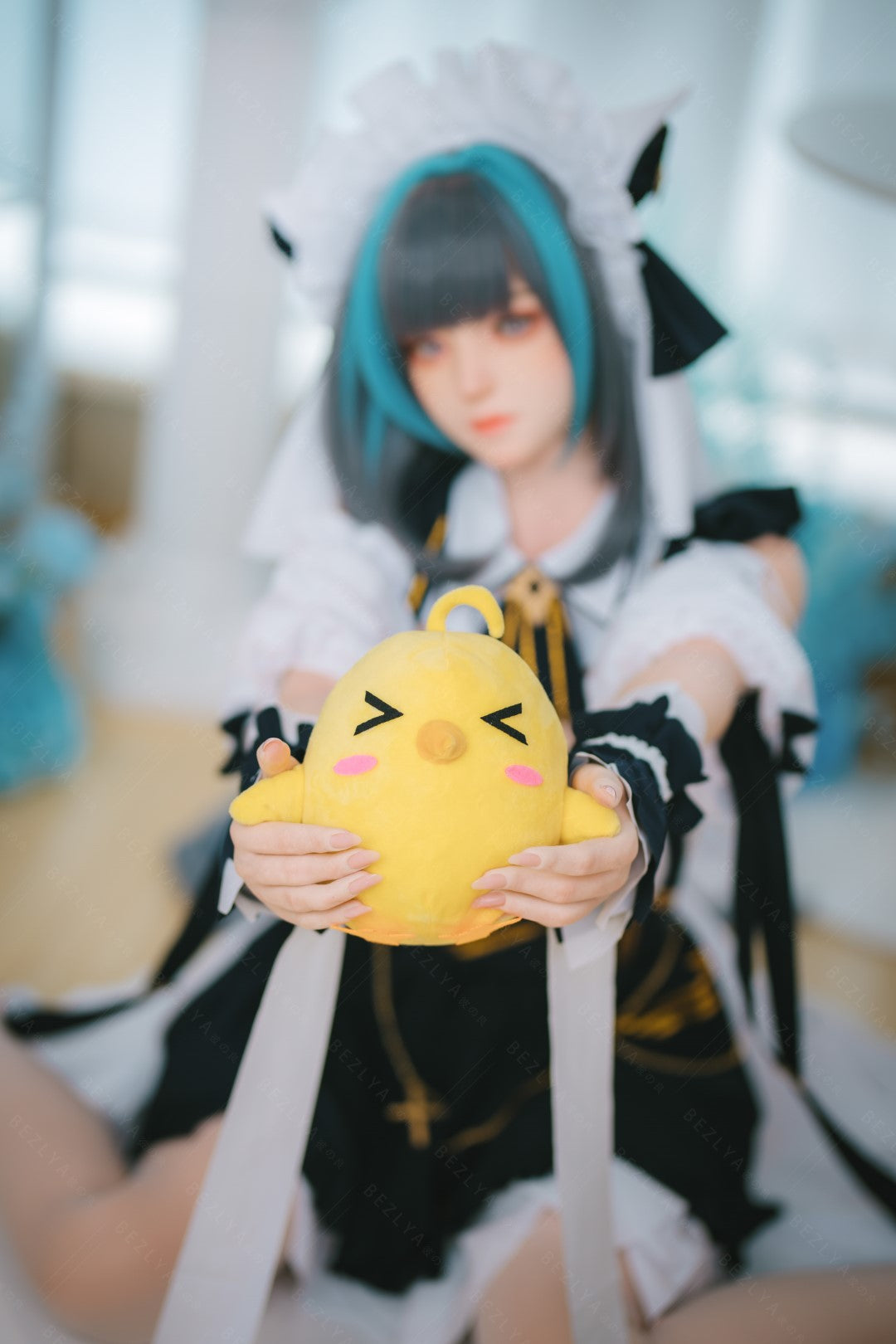 HMSCheshire poupée sexuelle (Bezlya Doll 155 cm E-cup 2.2CF Silicone)