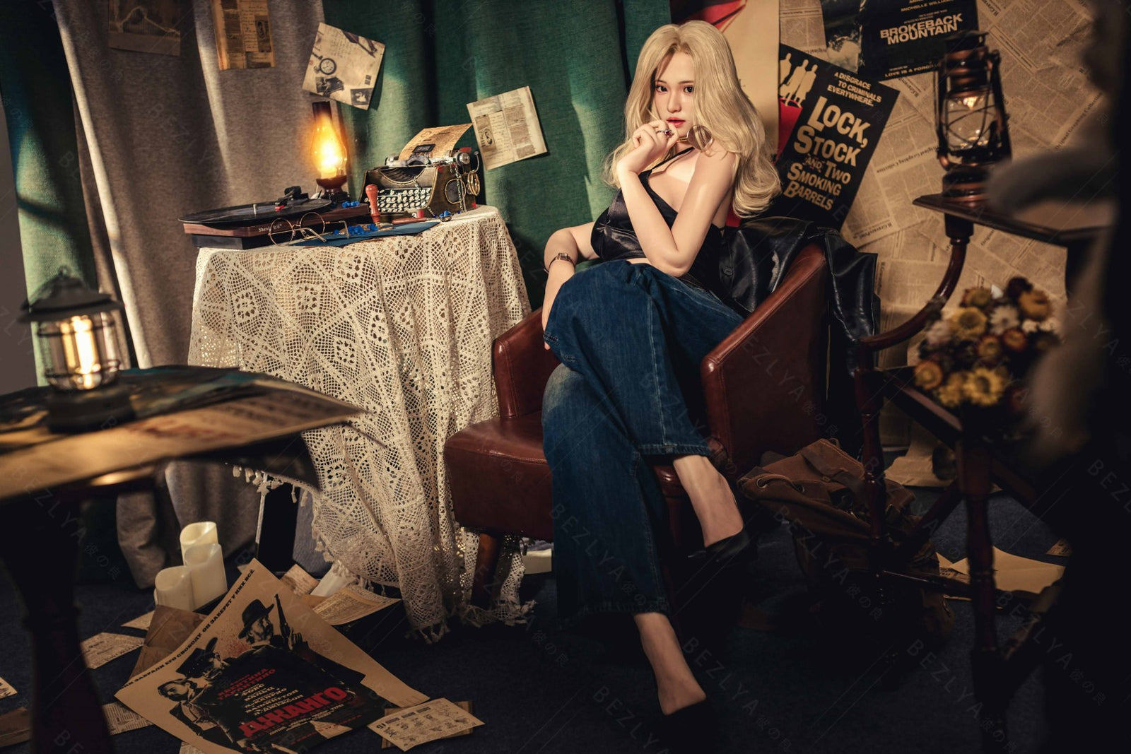 Hélianthe poupée sexuelle (Bezlya Doll 162 cm C-Cup 2.2U Silicone)