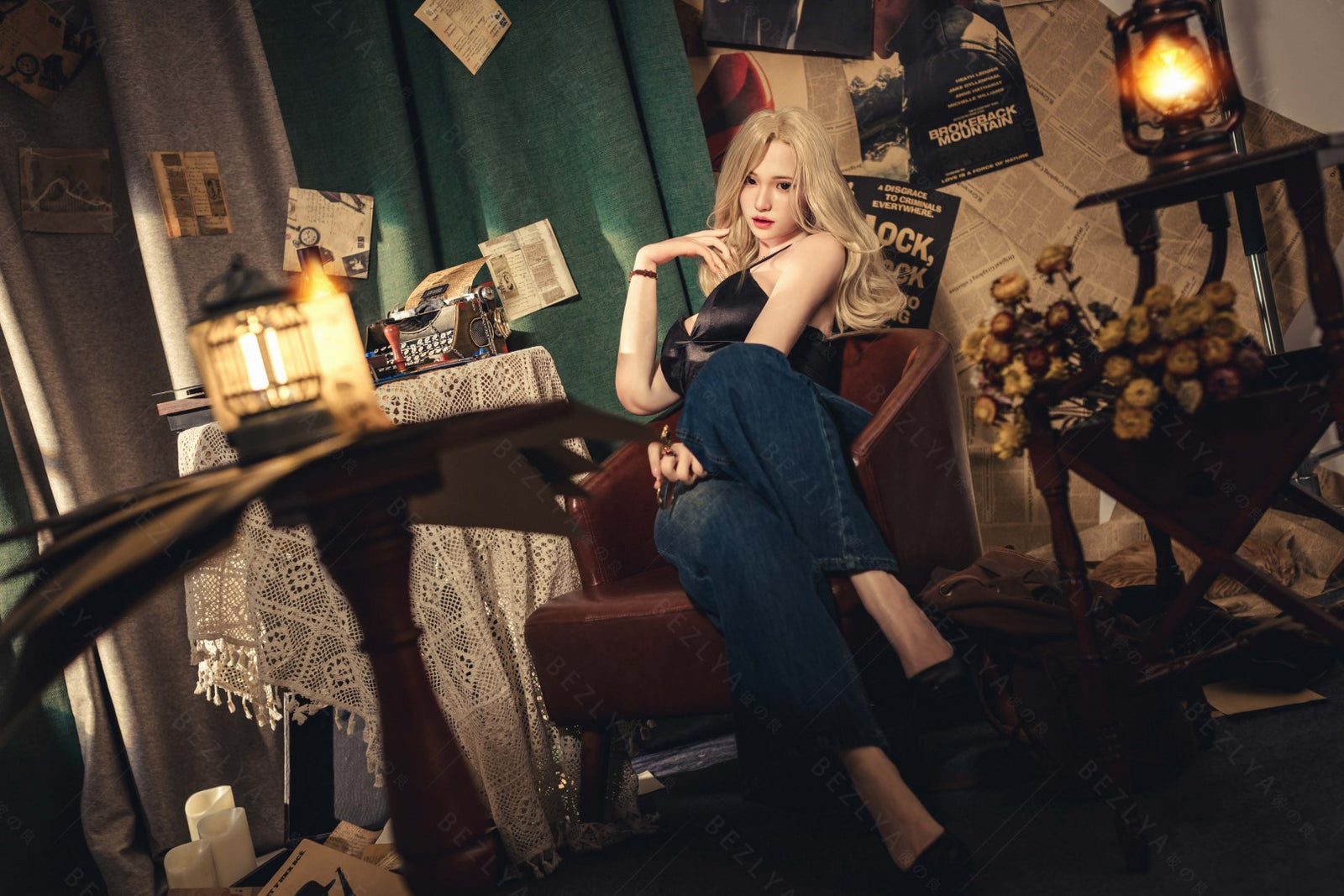 Hélianthe poupée sexuelle (Bezlya Doll 162 cm C-Cup 2.2U Silicone)