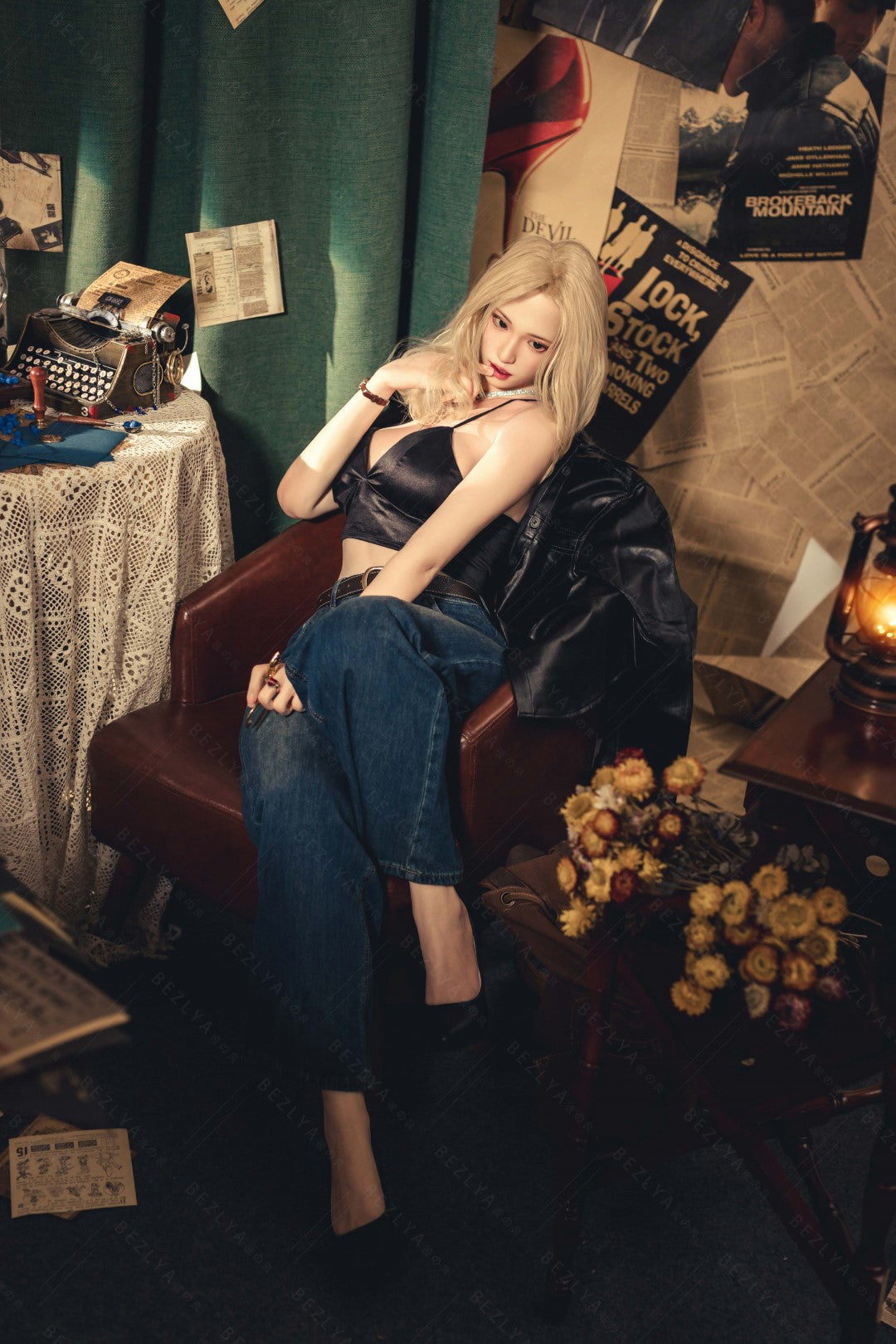 Hélianthe poupée sexuelle (Bezlya Doll 162 cm C-Cup 2.2U Silicone)