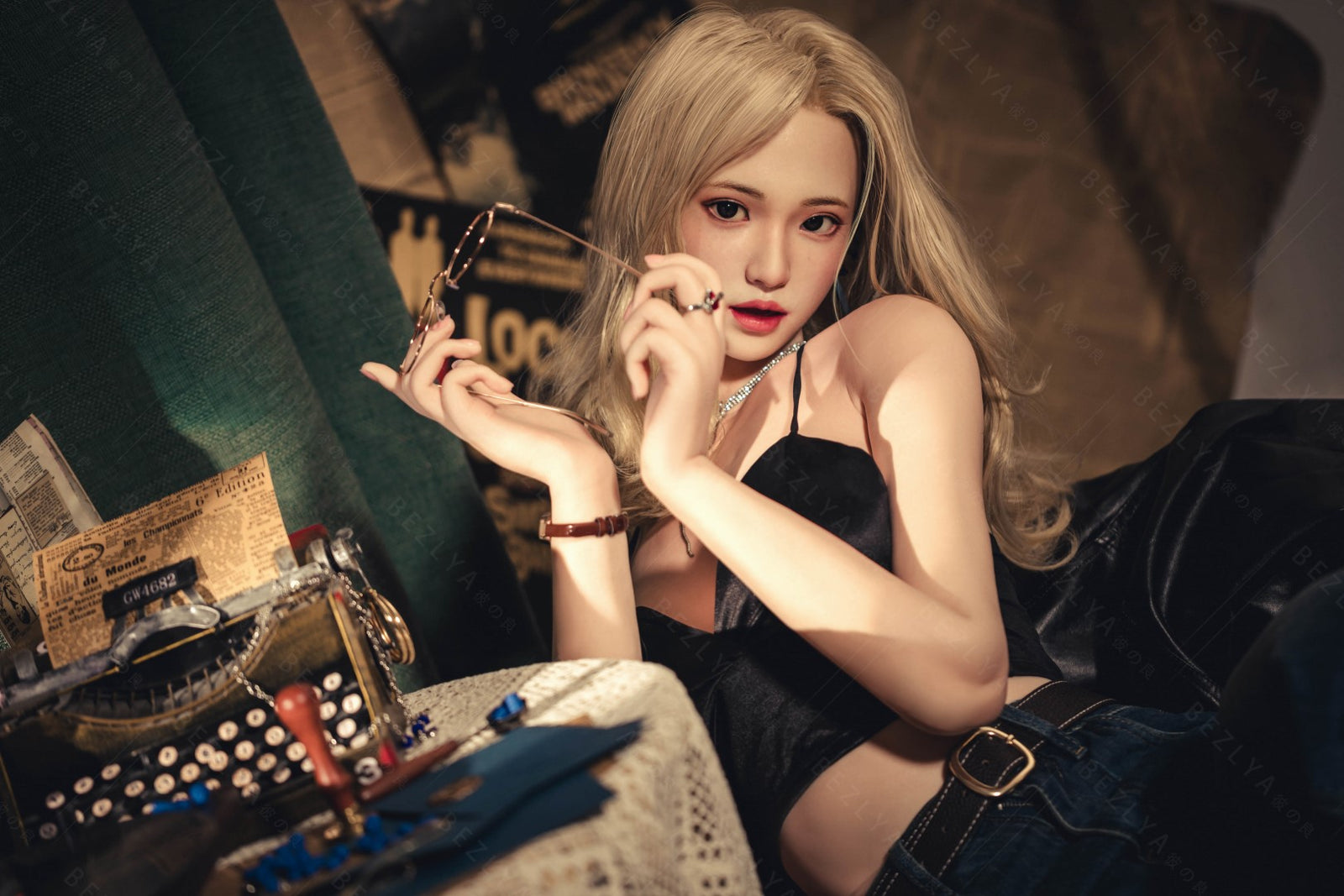 Hélianthe poupée sexuelle (Bezlya Doll 162 cm C-Cup 2.2U Silicone)