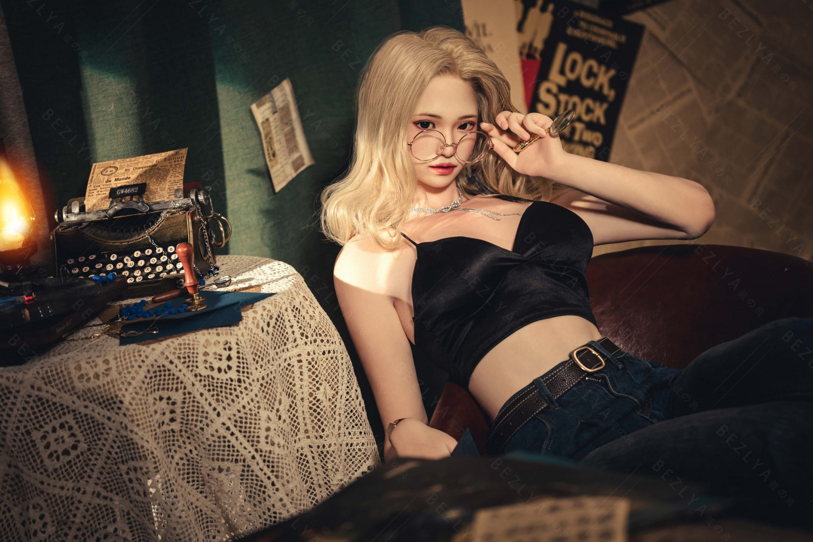 Hélianthe poupée sexuelle (Bezlya Doll 162 cm C-Cup 2.2U Silicone)