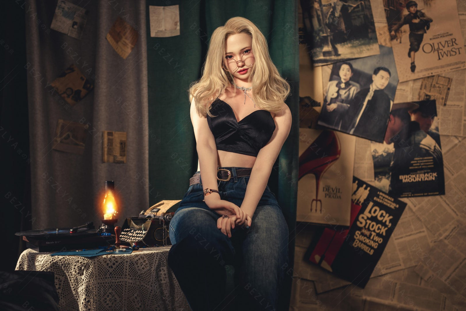 Hélianthe poupée sexuelle (Bezlya Doll 162 cm C-Cup 2.2U Silicone)