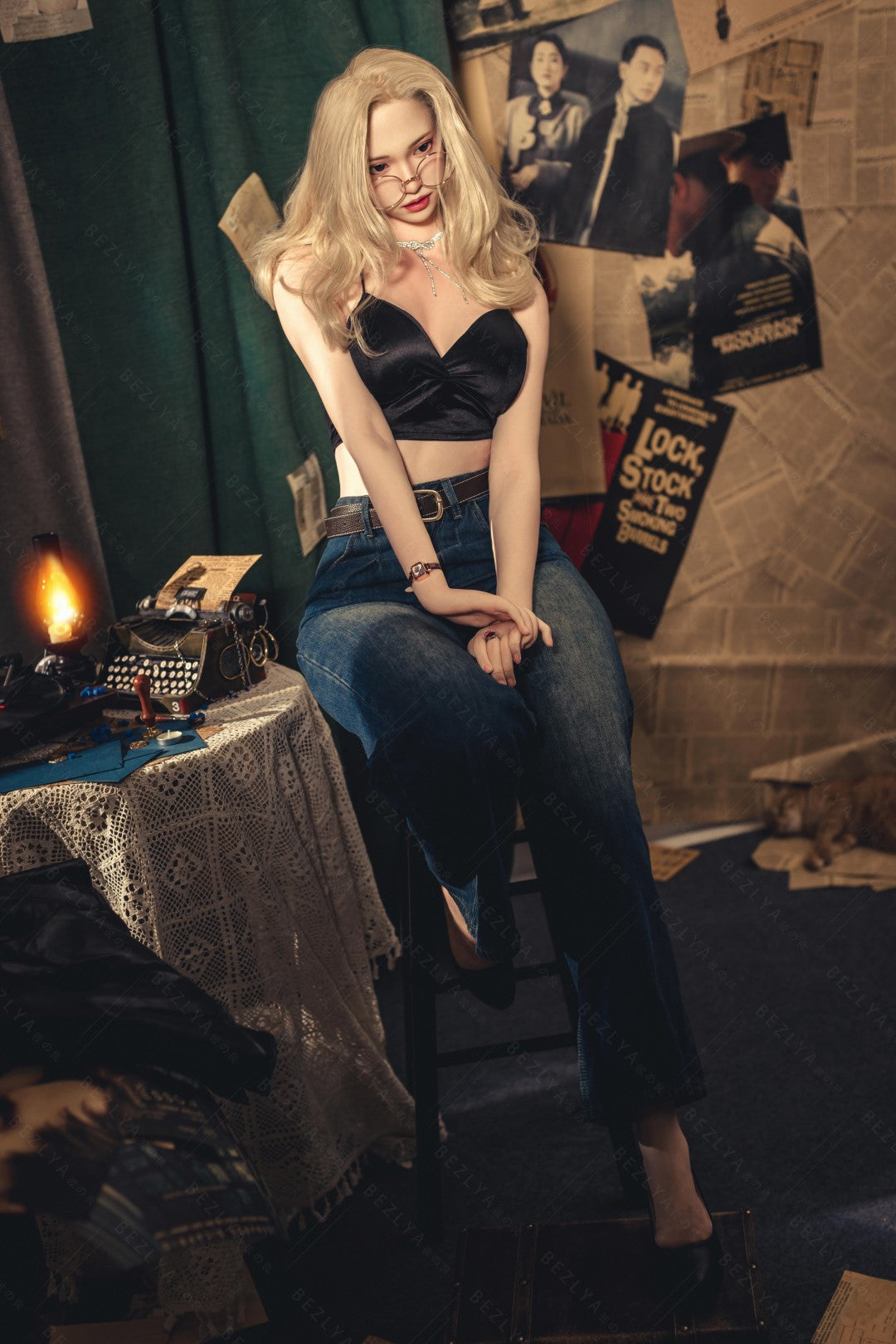 Hélianthe poupée sexuelle (Bezlya Doll 162 cm C-Cup 2.2U Silicone)