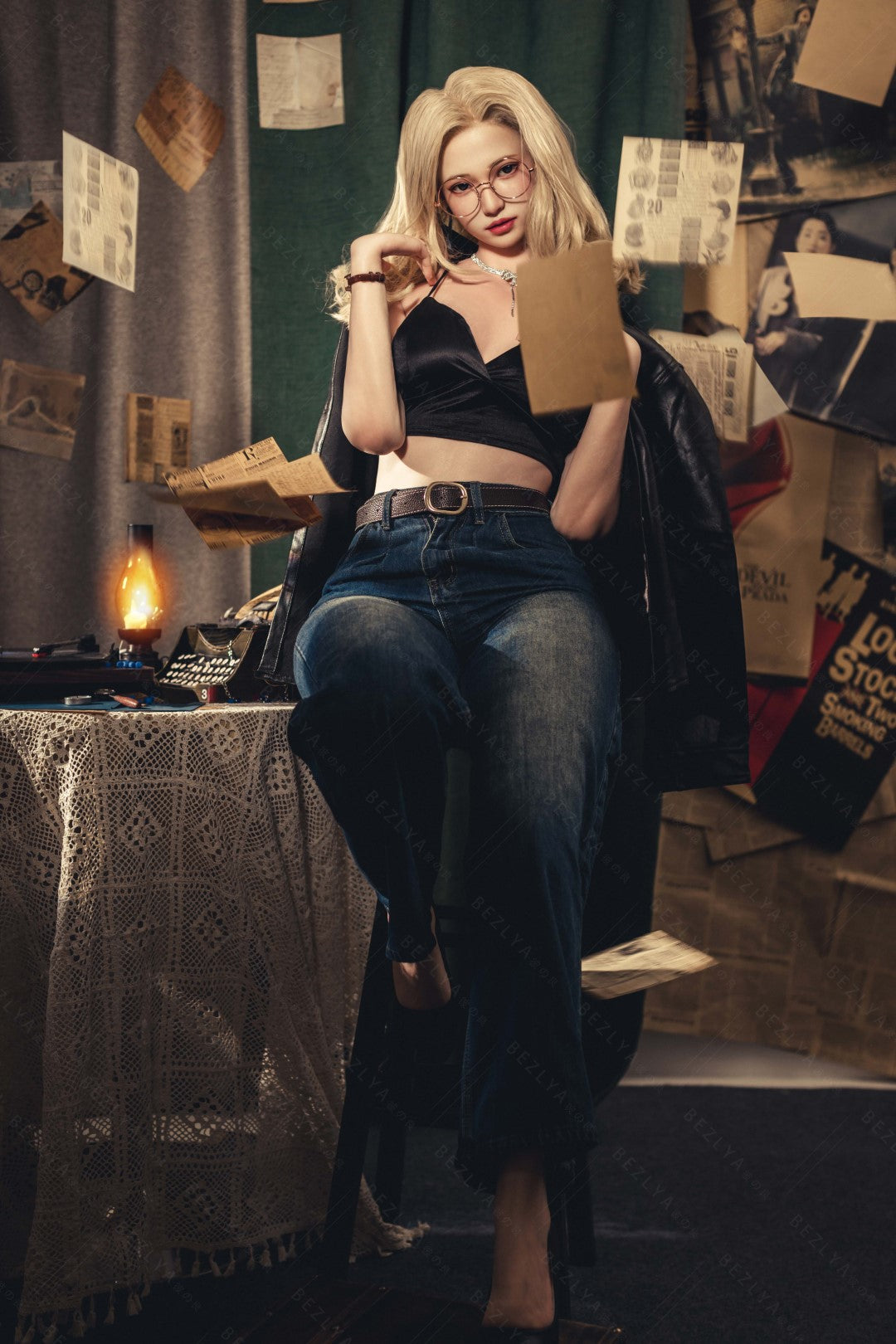 Hélianthe poupée sexuelle (Bezlya Doll 162 cm C-Cup 2.2U Silicone)