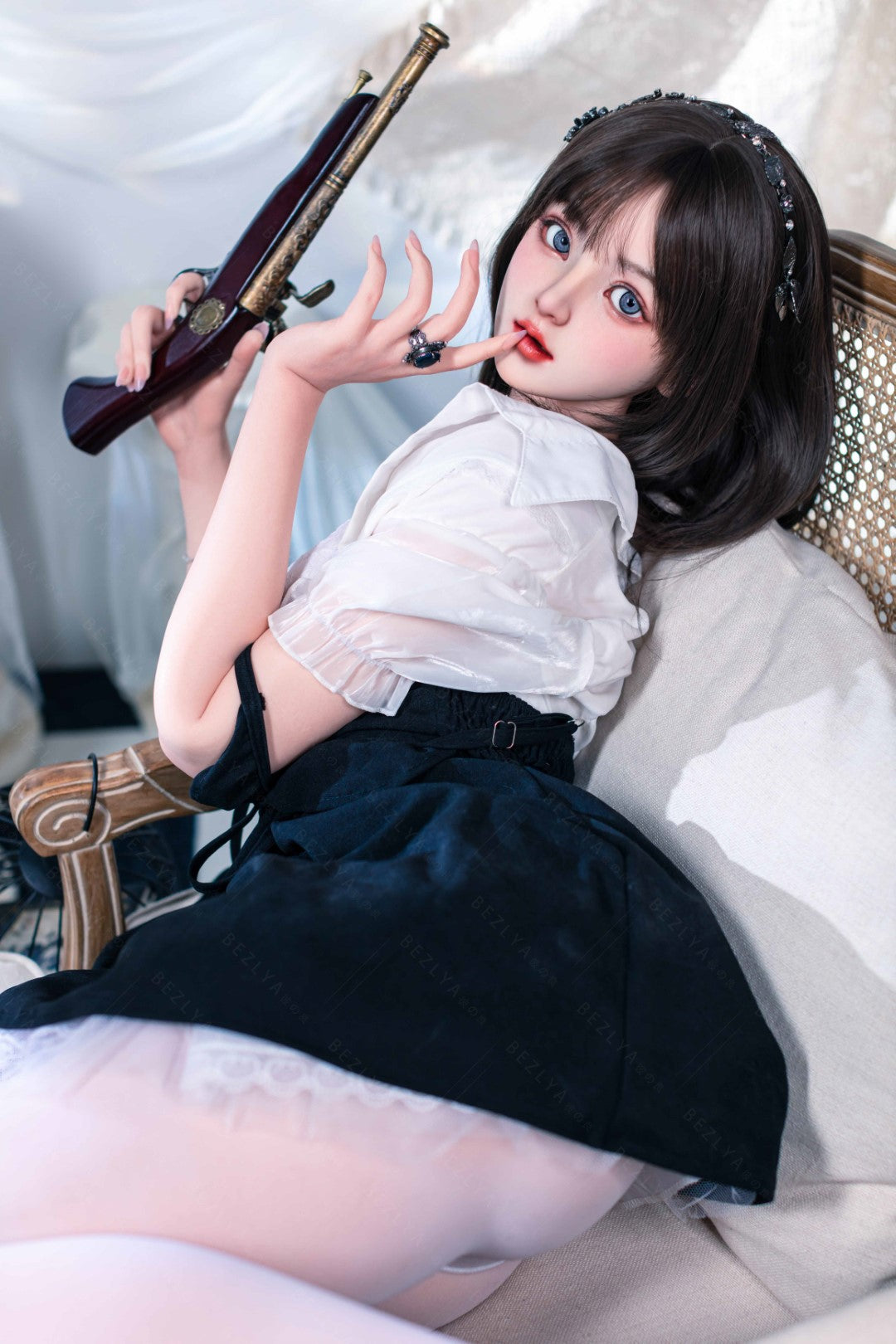 Convallarie poupée sexuelle (Bezlya Doll 155 cm bonnet B 2.1 Silicone)