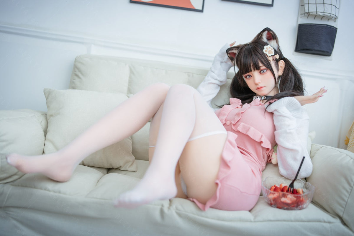 Campanule poupée sexuelle (Bezlya Doll Bonnet F 155 cm 2.0 TPE+Silicone)