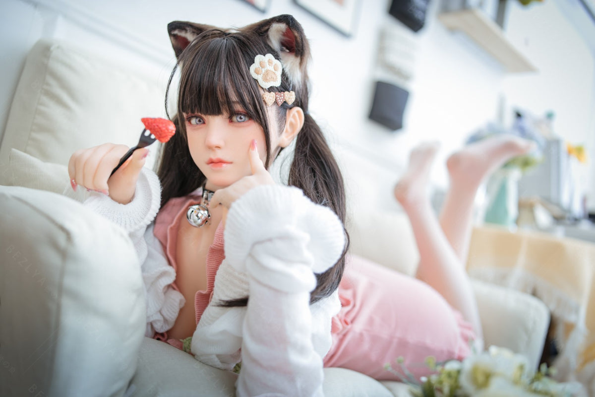 Campanule poupée sexuelle (Bezlya Doll Bonnet F 155 cm 2.0 TPE+Silicone)