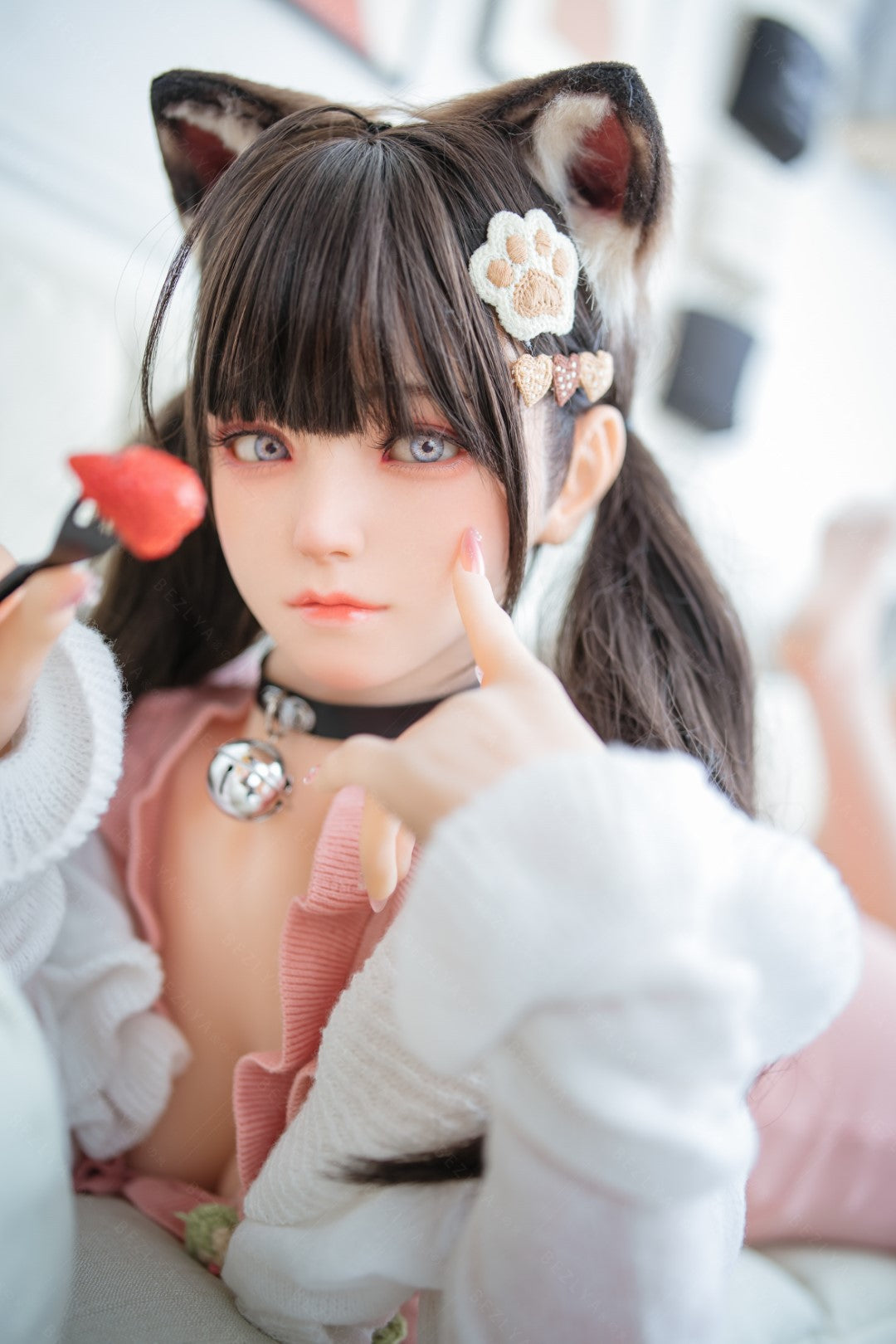 Campanule poupée sexuelle (Bezlya Doll Bonnet F 155 cm 2.0 TPE+Silicone)