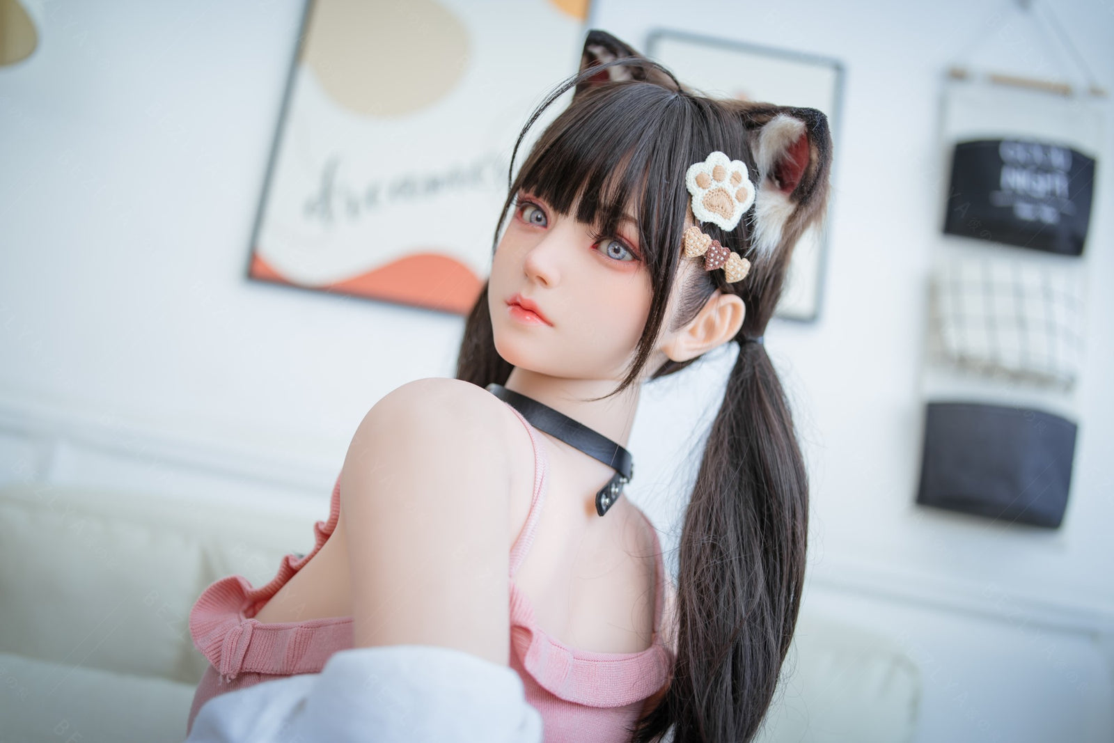 Campanule poupée sexuelle (Bezlya Doll Bonnet F 155 cm 2.0 TPE+Silicone)