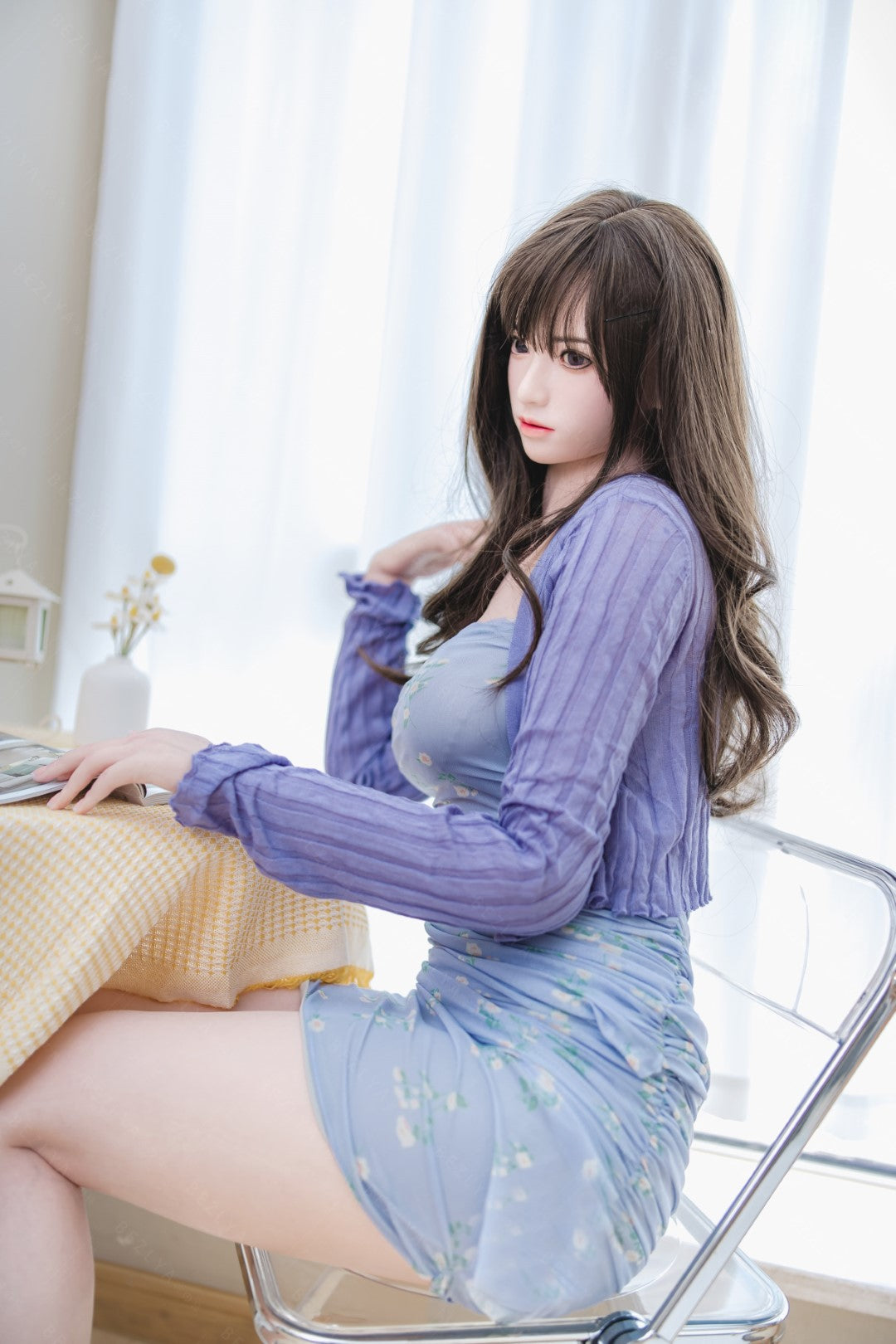 Hélianthe poupée sexuelle (Bezlya Doll 162 cm C-Cup 2.2U Silicone)