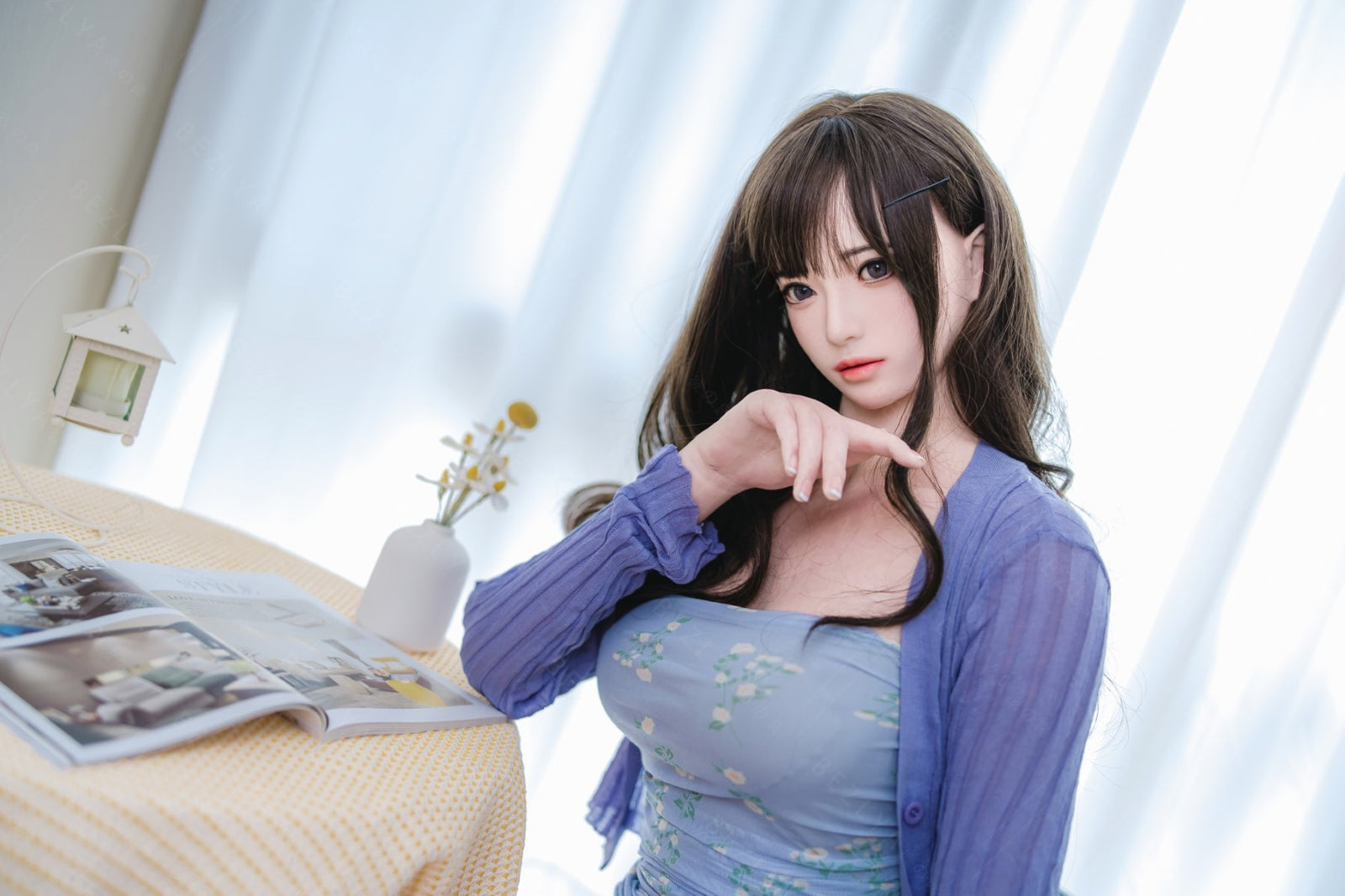 Hélianthe poupée sexuelle (Bezlya Doll 162 cm C-Cup 2.2U Silicone)