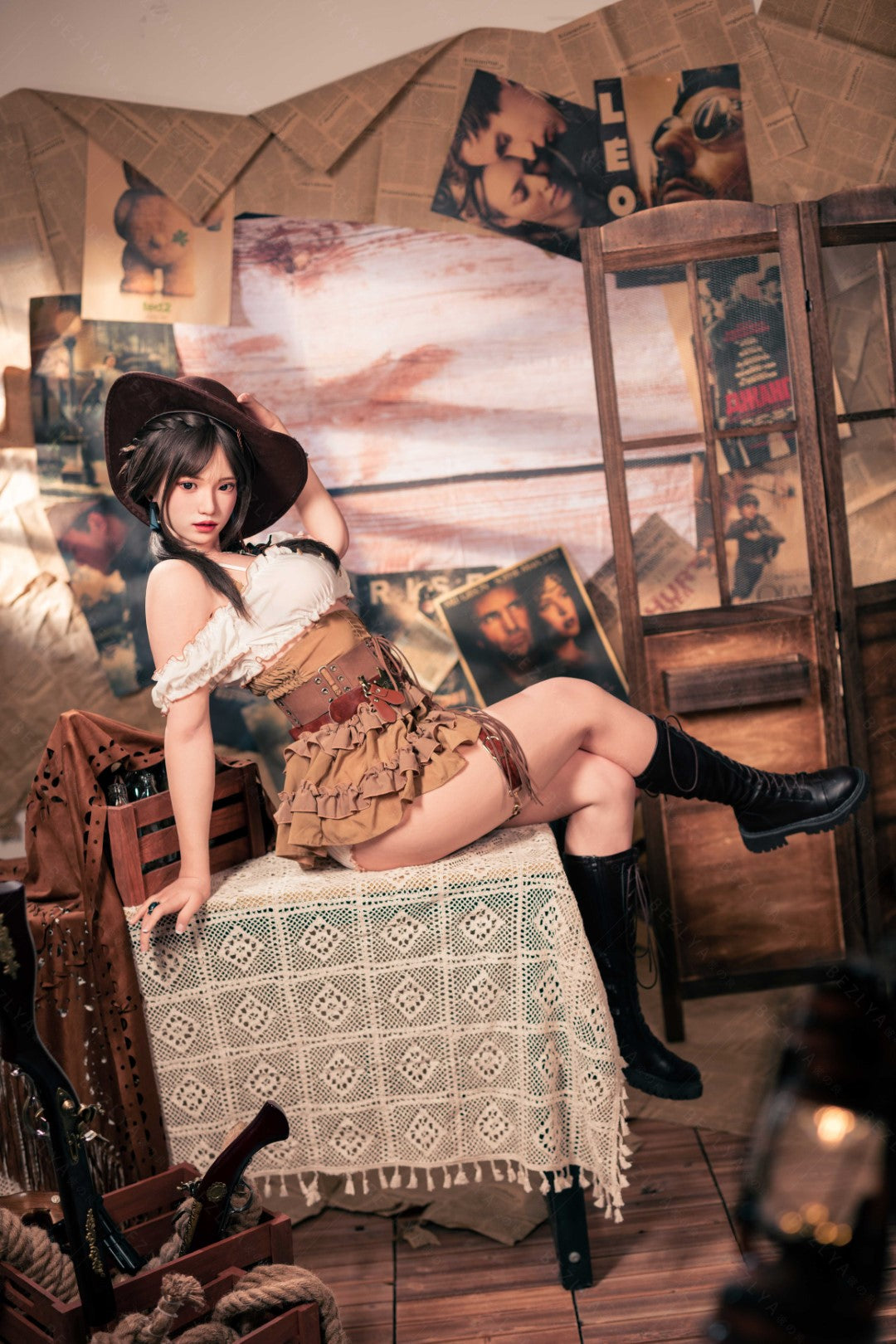 Hélianthe poupée sexuelle (Bezlya Doll 162 cm C-Cup 2.2U Silicone)