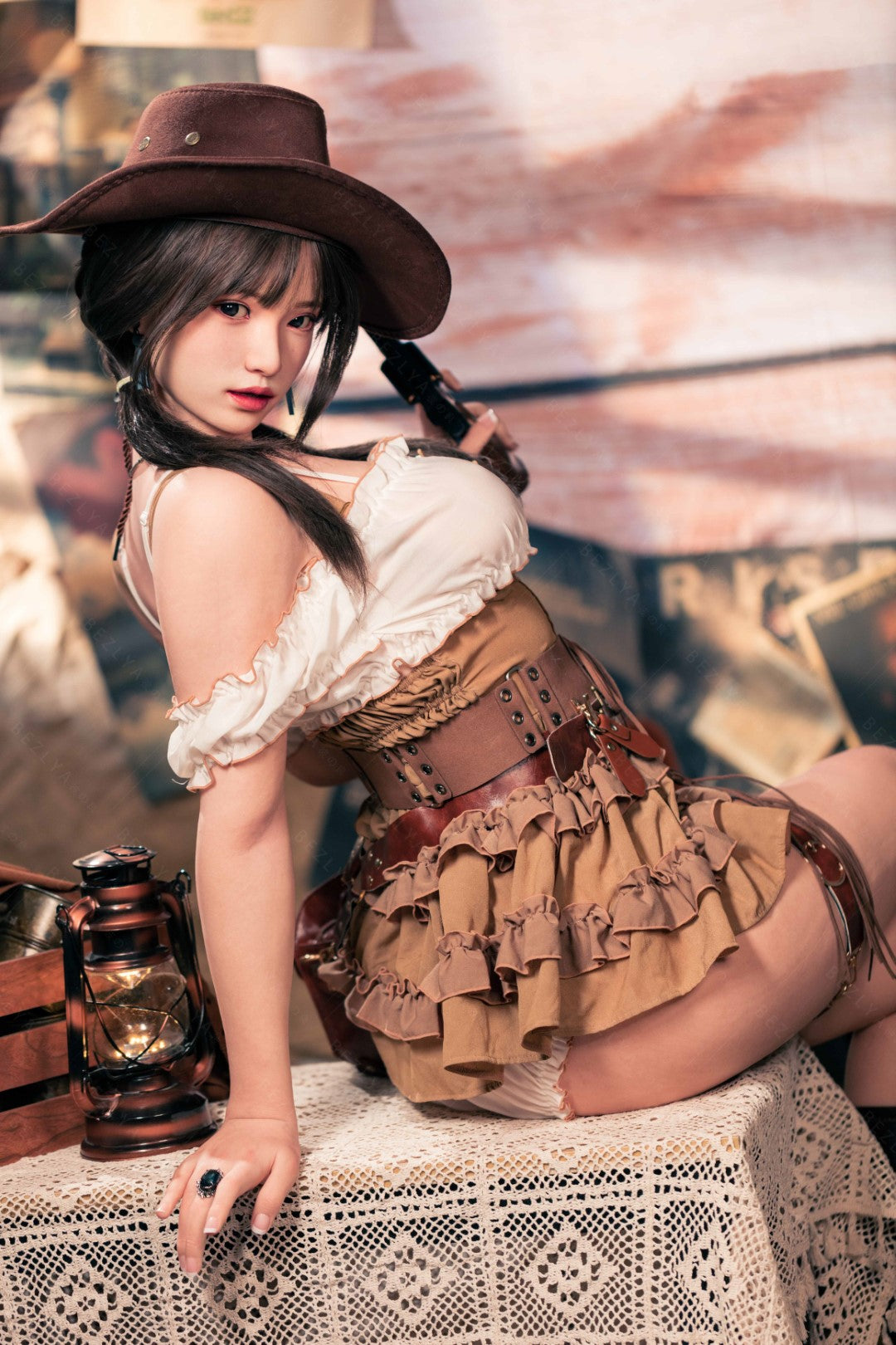 Hélianthe poupée sexuelle (Bezlya Doll 162 cm C-Cup 2.2U Silicone)