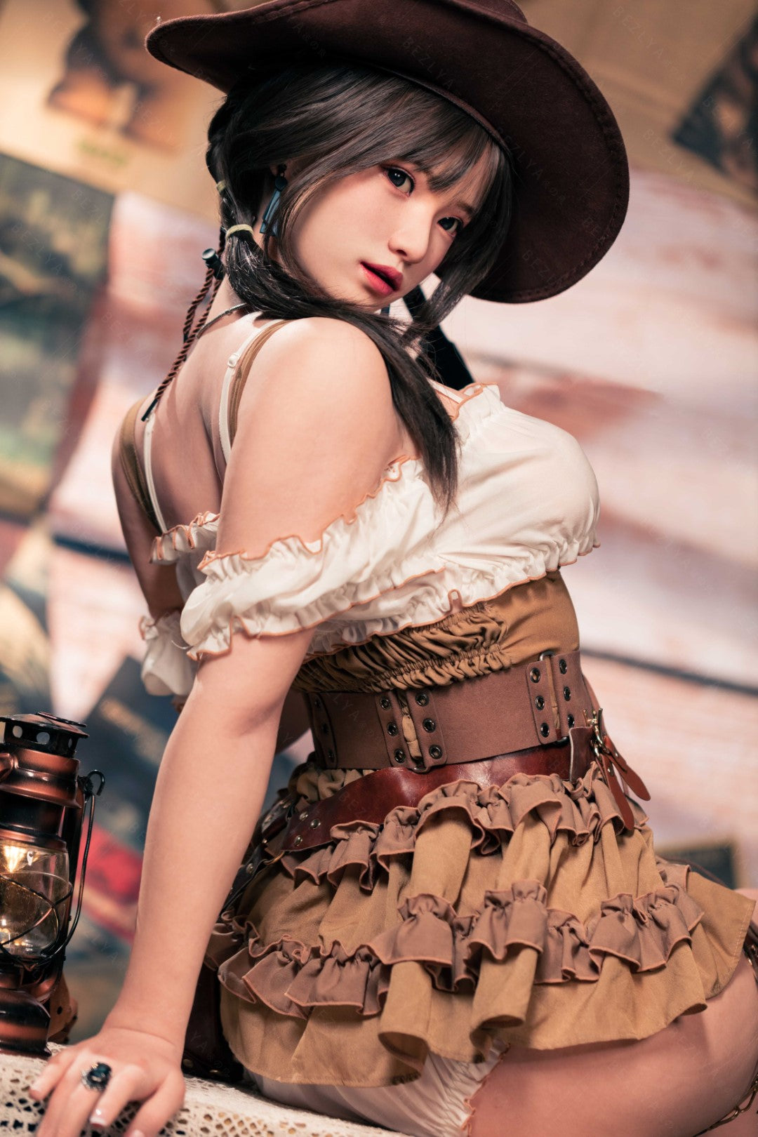 Hélianthe poupée sexuelle (Bezlya Doll 162 cm C-Cup 2.2U Silicone)