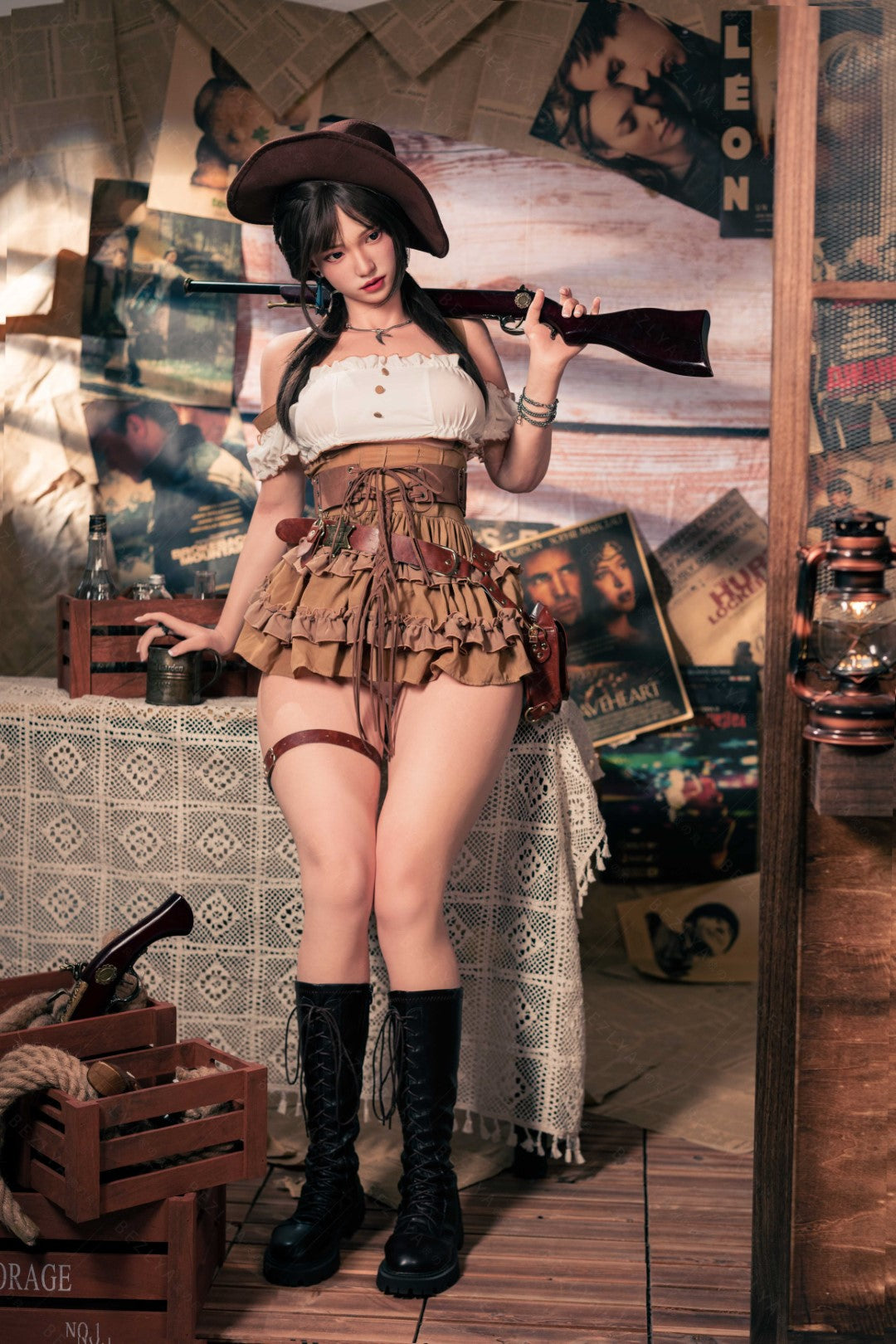 Hélianthe poupée sexuelle (Bezlya Doll 162 cm C-Cup 2.2U Silicone)