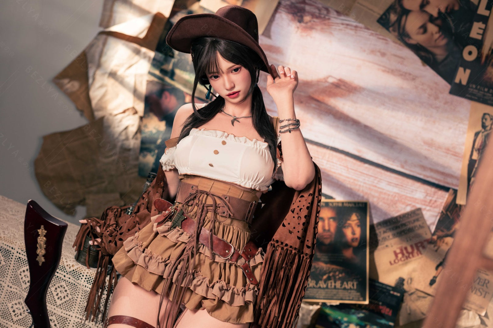 Hélianthe poupée sexuelle (Bezlya Doll 162 cm C-Cup 2.2U Silicone)