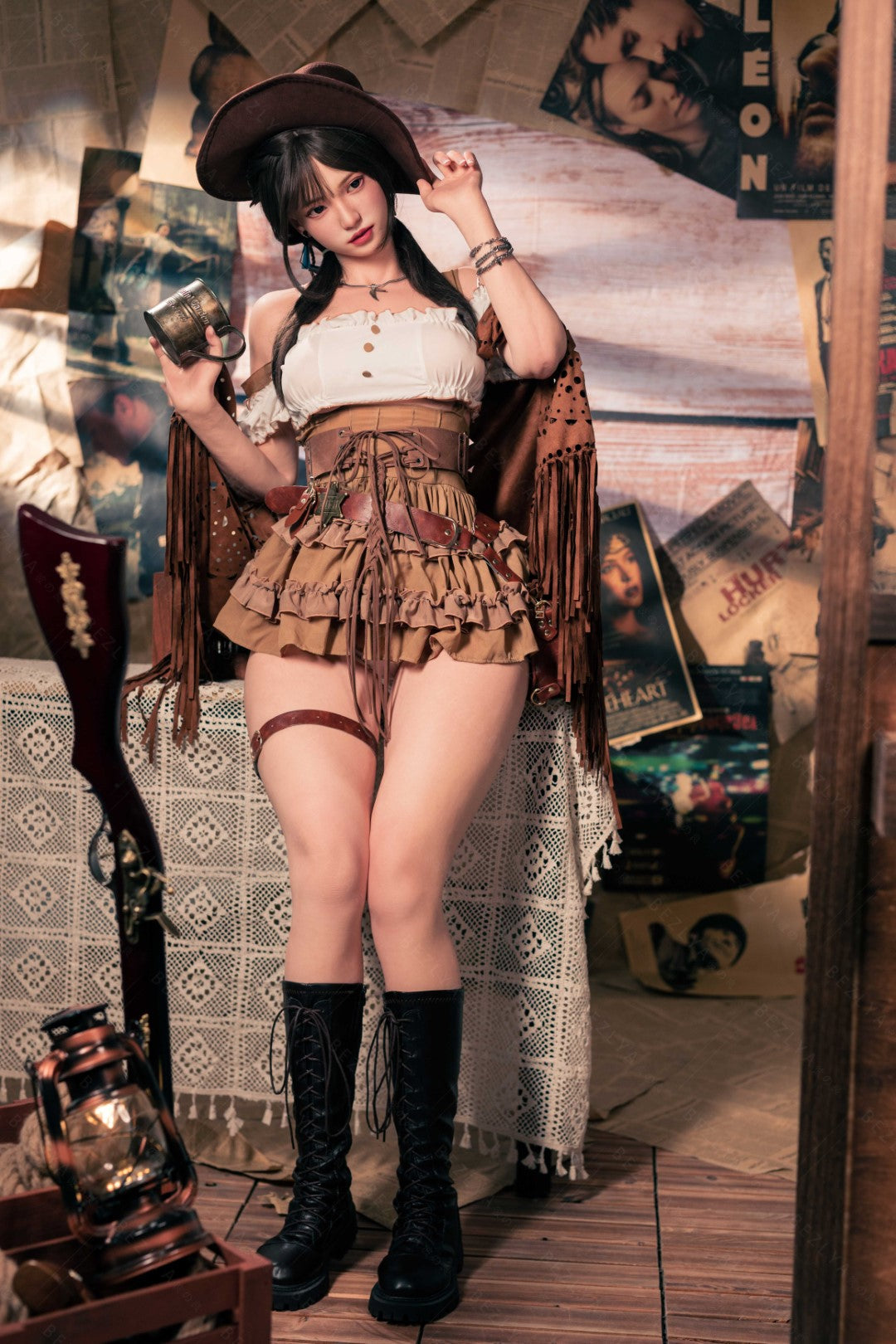 Hélianthe poupée sexuelle (Bezlya Doll 162 cm C-Cup 2.2U Silicone)