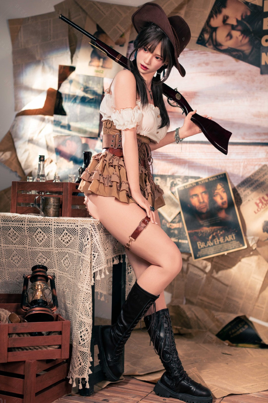 Hélianthe poupée sexuelle (Bezlya Doll 162 cm C-Cup 2.2U Silicone)