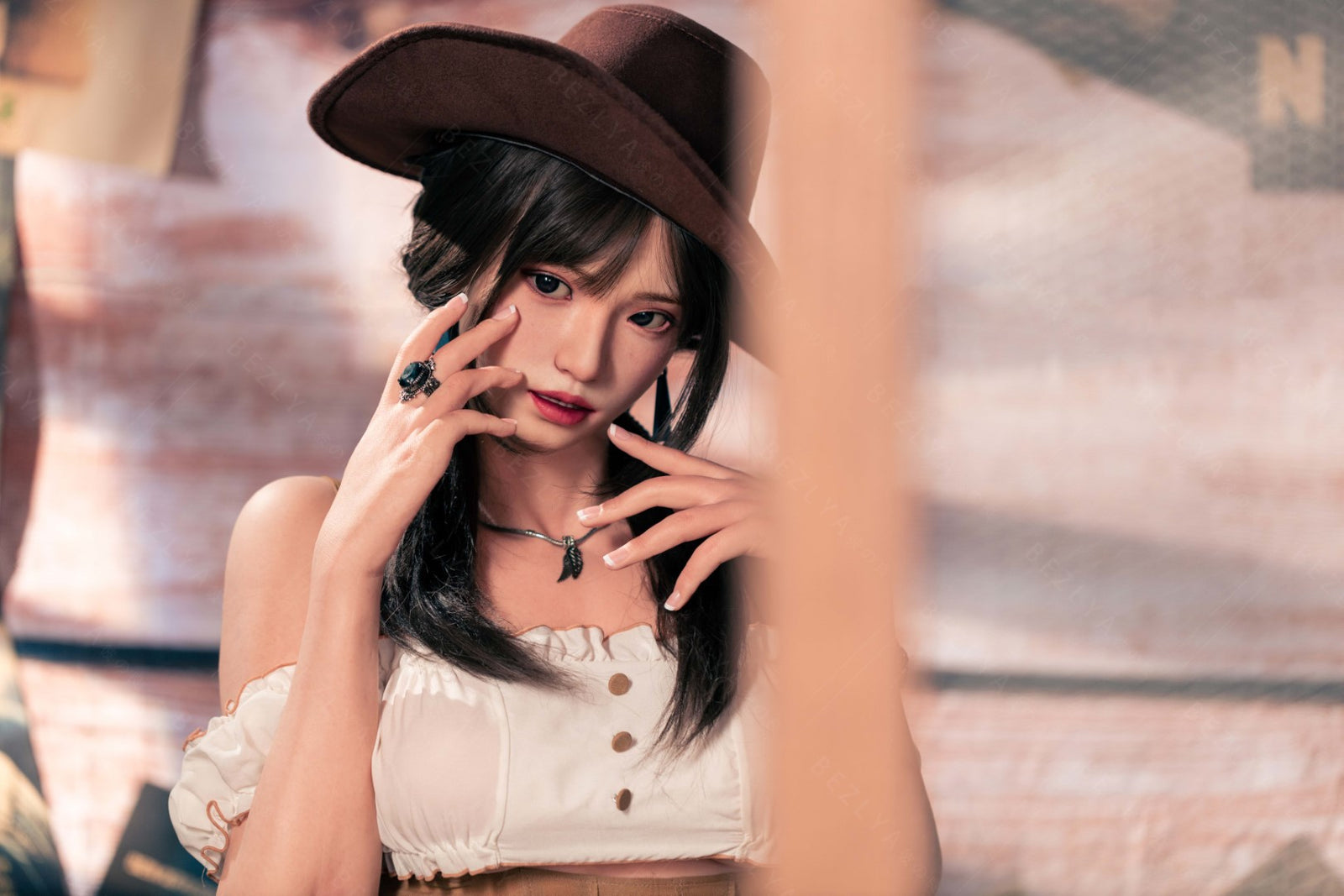 Hélianthe poupée sexuelle (Bezlya Doll 162 cm C-Cup 2.2U Silicone)