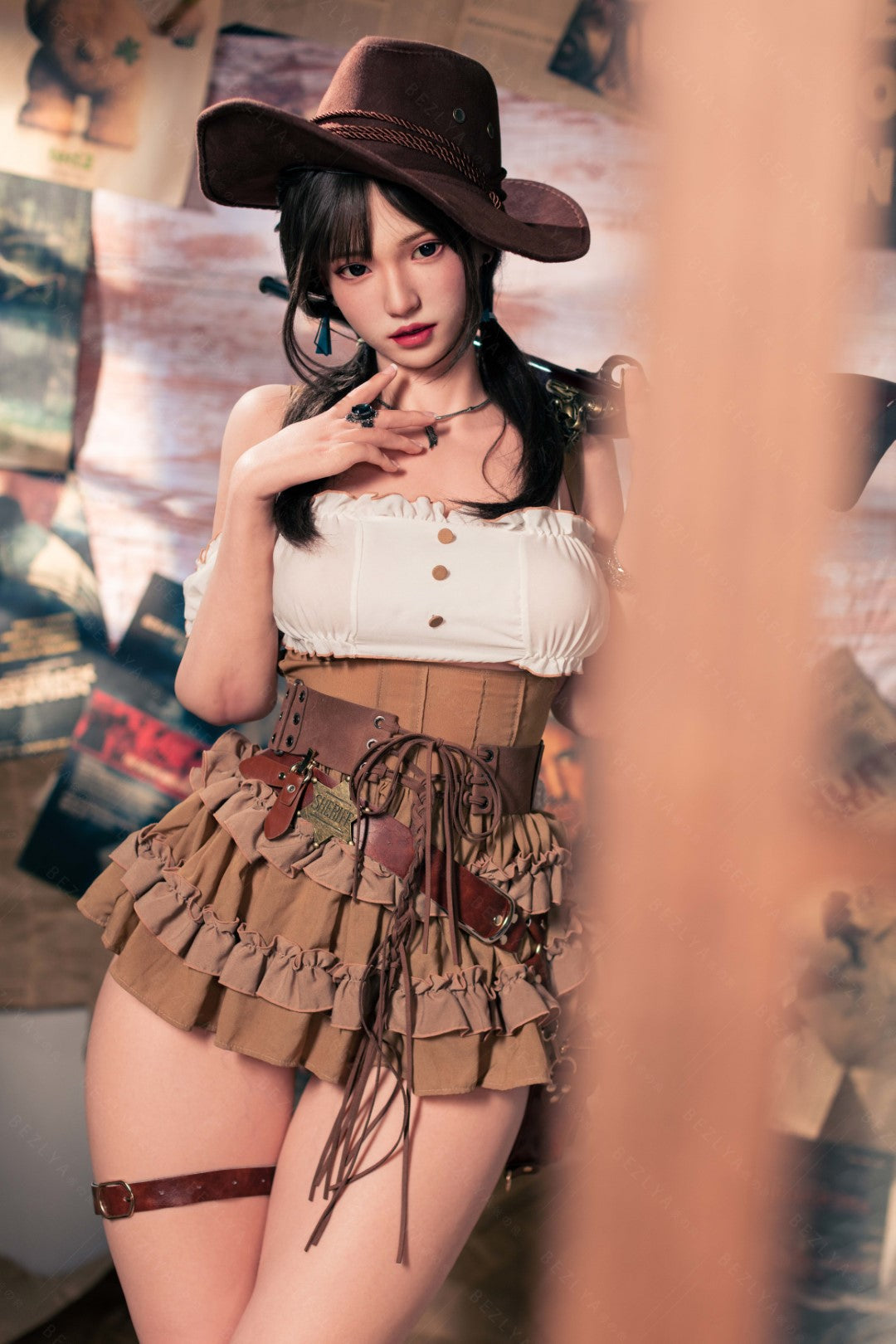 Hélianthe poupée sexuelle (Bezlya Doll 162 cm C-Cup 2.2U Silicone)