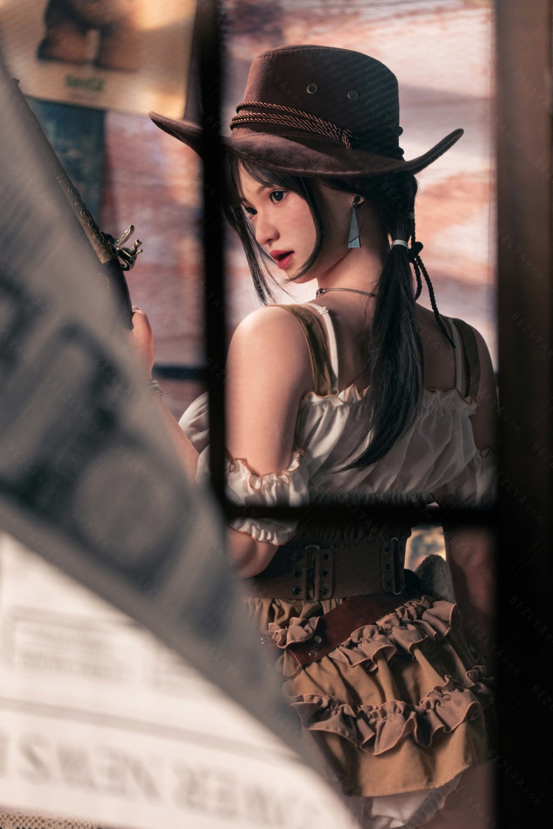 Hélianthe poupée sexuelle (Bezlya Doll 162 cm C-Cup 2.2U Silicone)