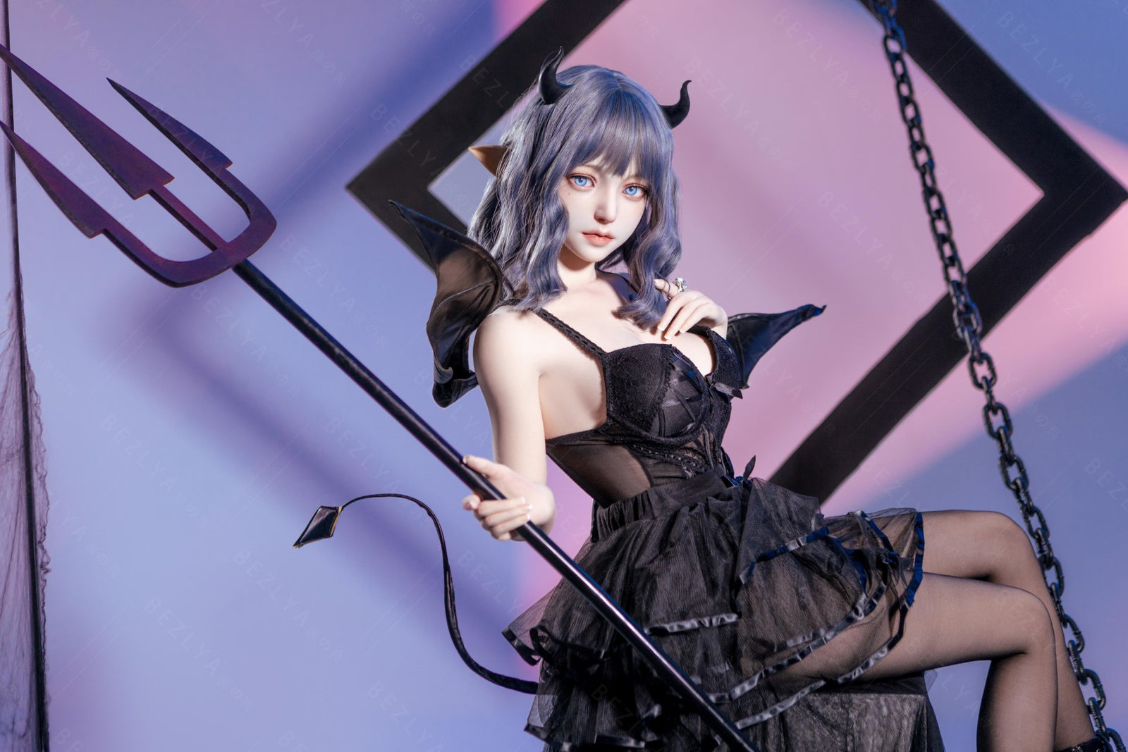 Campanule poupée sexuelle (Bezlya Doll 149 cm bonnet D 2.1 Silicone)