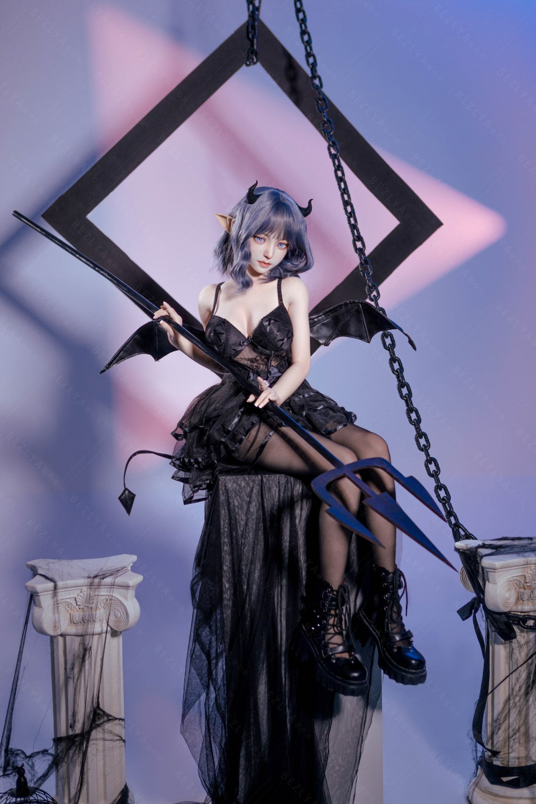 Campanule poupée sexuelle (Bezlya Doll 149 cm bonnet D 2.1 Silicone)