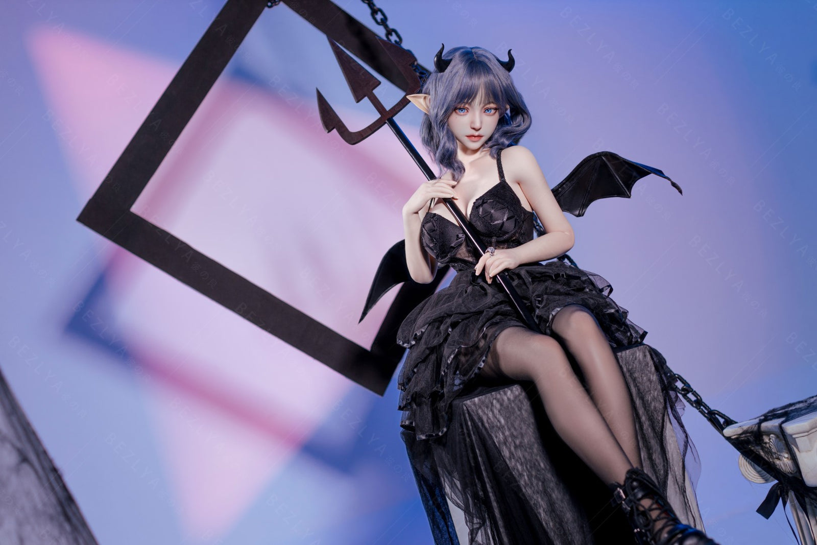 Campanule poupée sexuelle (Bezlya Doll 149 cm bonnet D 2.1 Silicone)