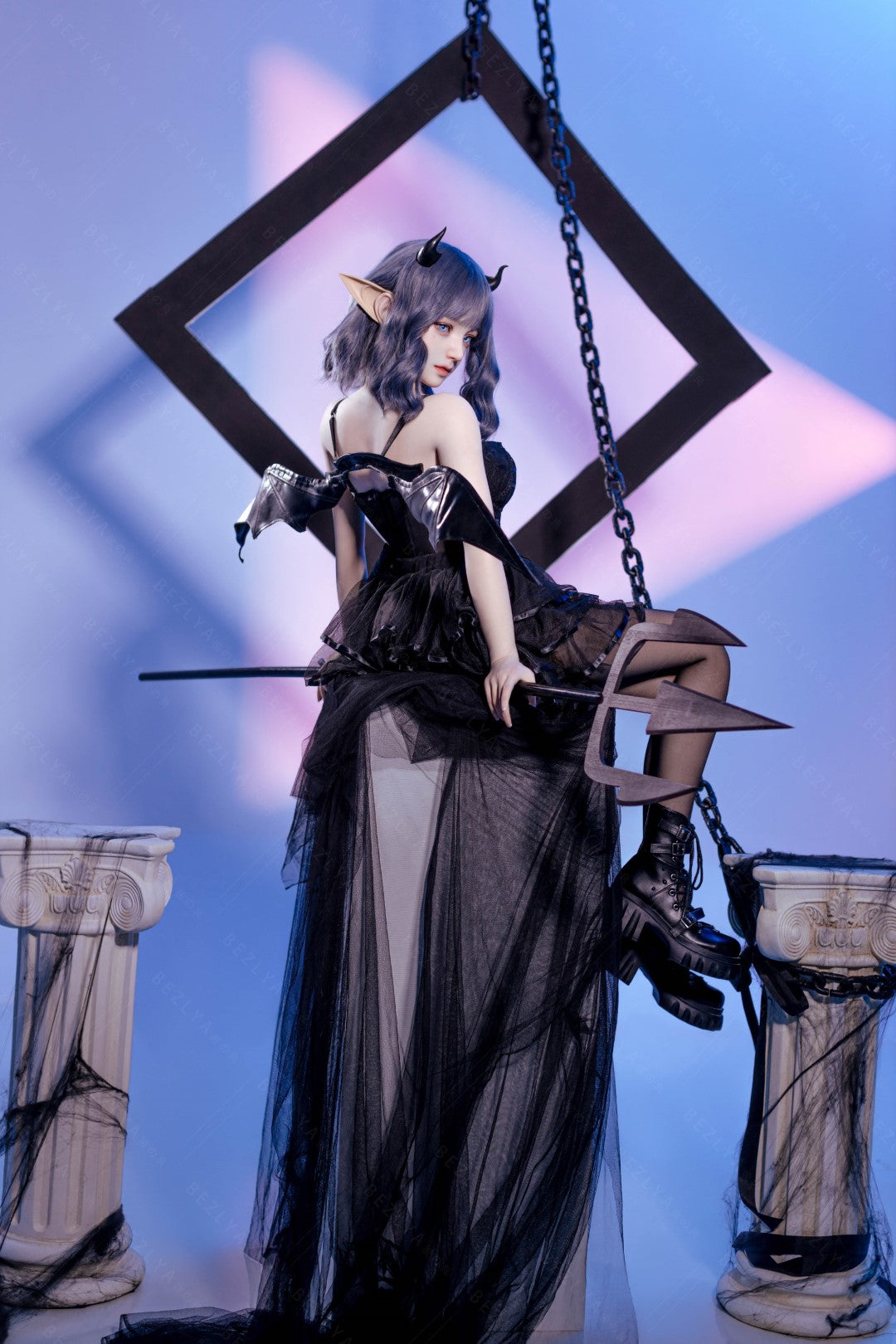 Campanule poupée sexuelle (Bezlya Doll 149 cm bonnet D 2.1 Silicone)