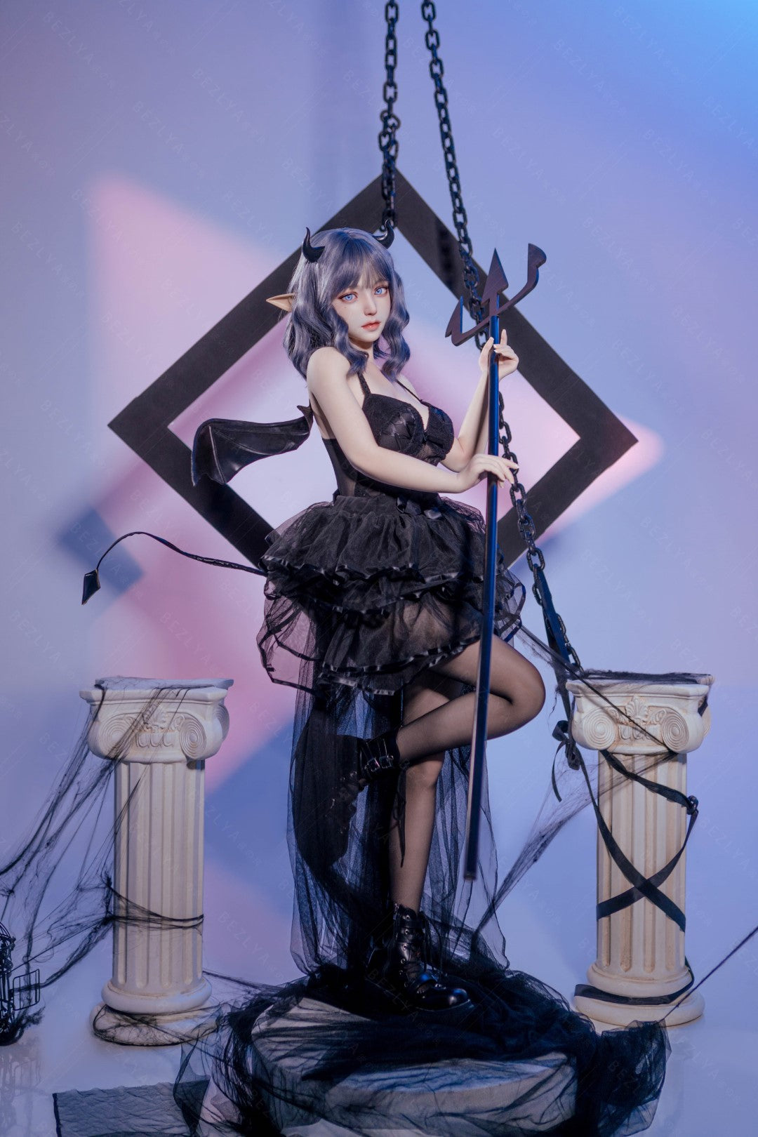 Campanule poupée sexuelle (Bezlya Doll 149 cm bonnet D 2.1 Silicone)