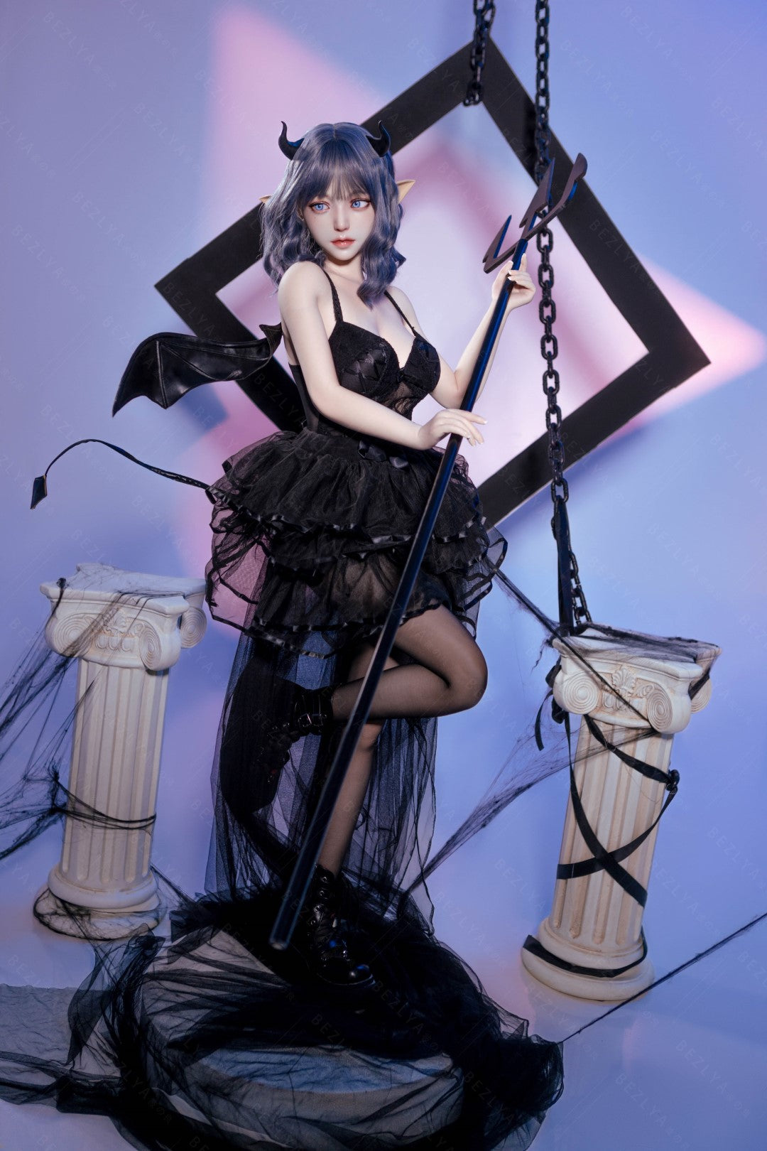 Campanule poupée sexuelle (Bezlya Doll 149 cm bonnet D 2.1 Silicone)