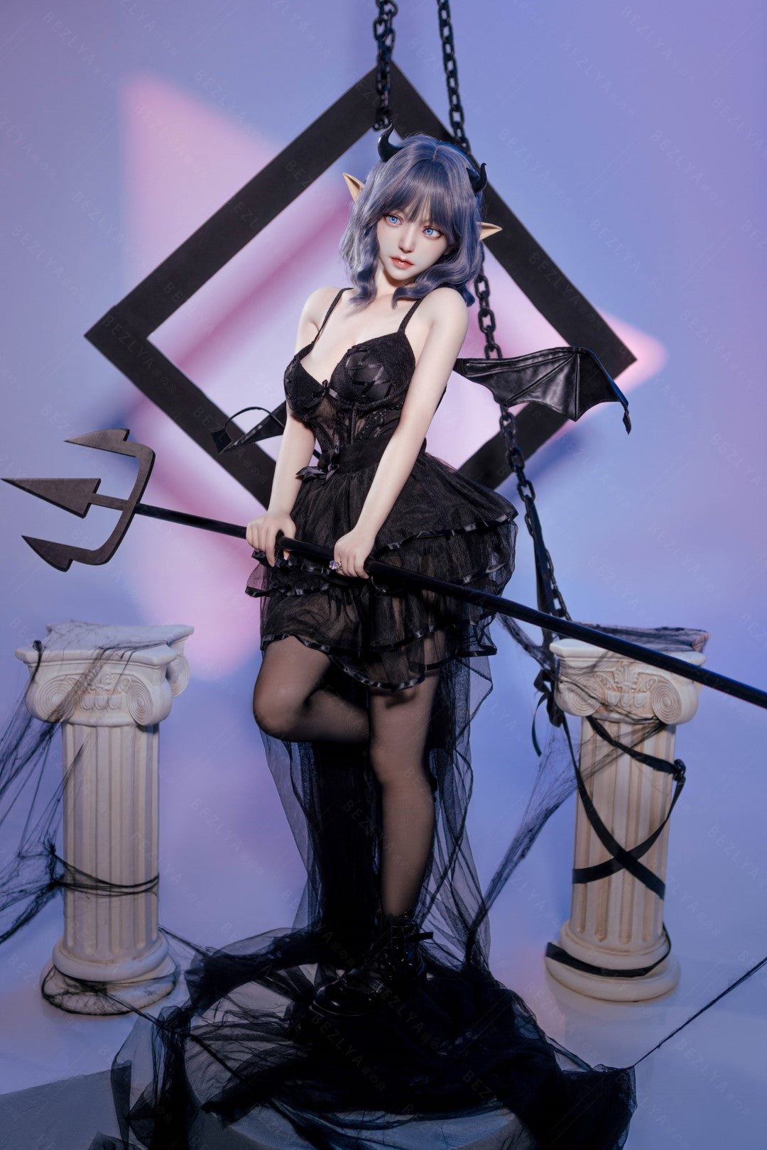 Campanule poupée sexuelle (Bezlya Doll 149 cm bonnet D 2.1 Silicone)