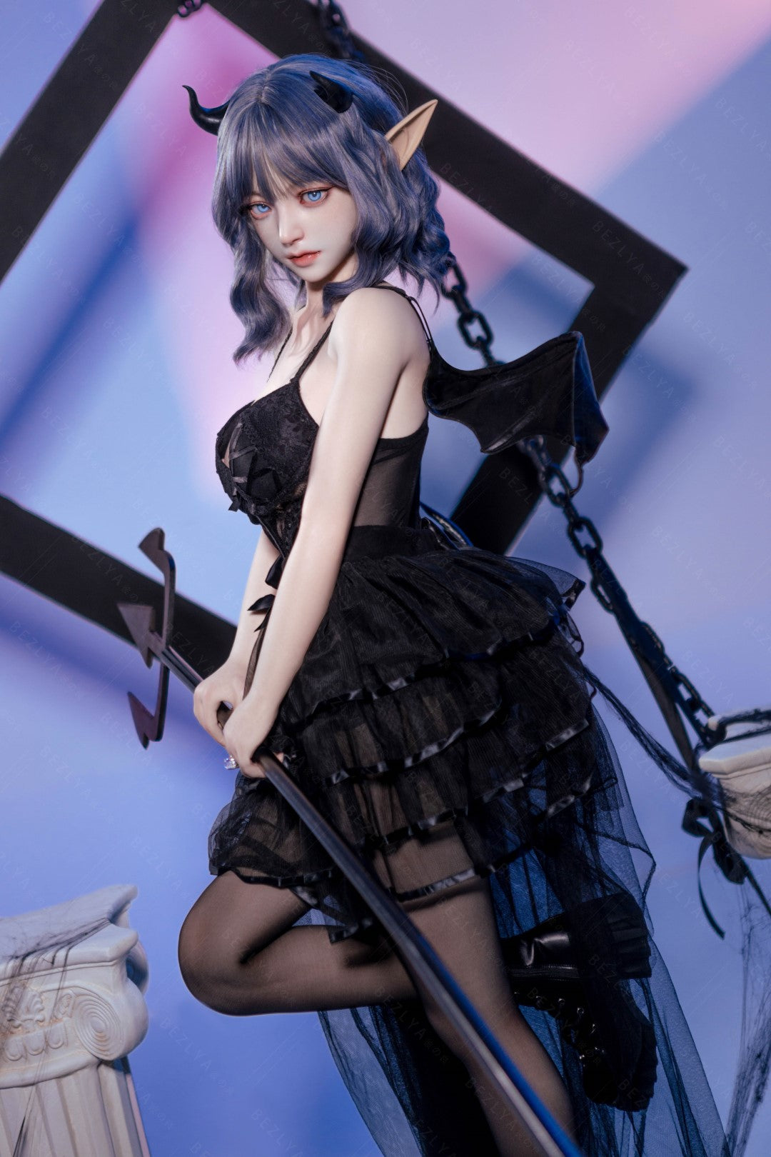 Campanule poupée sexuelle (Bezlya Doll 149 cm bonnet D 2.1 Silicone)