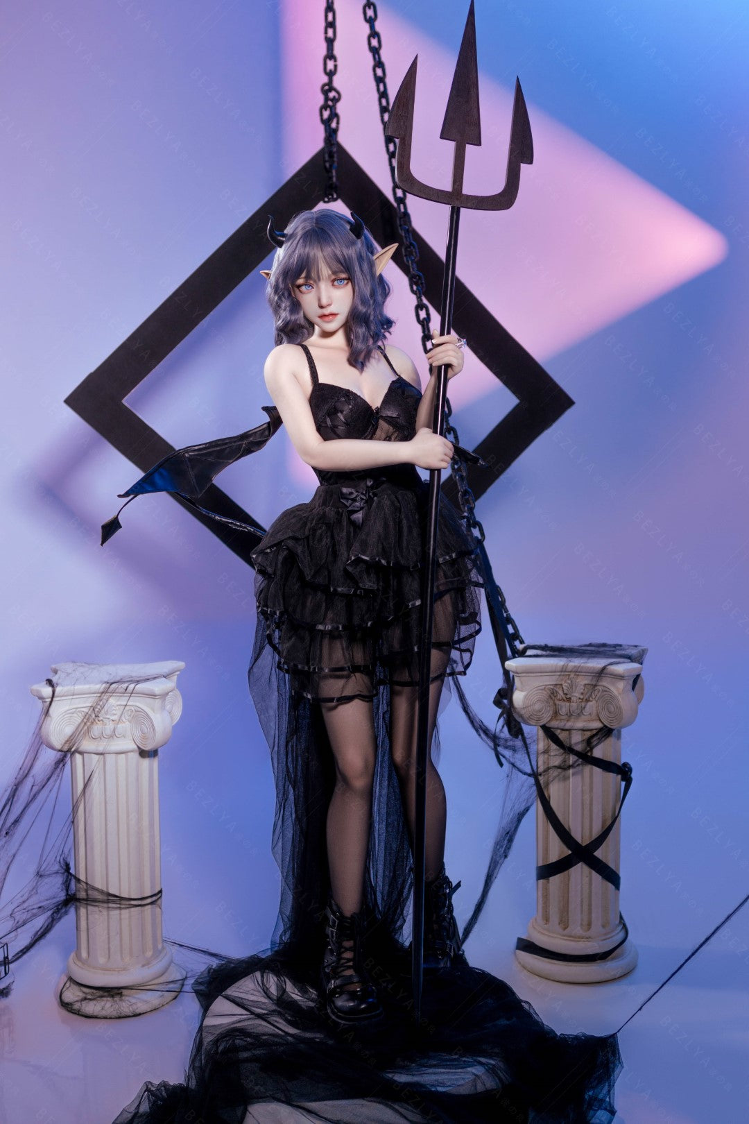 Campanule poupée sexuelle (Bezlya Doll 149 cm bonnet D 2.1 Silicone)